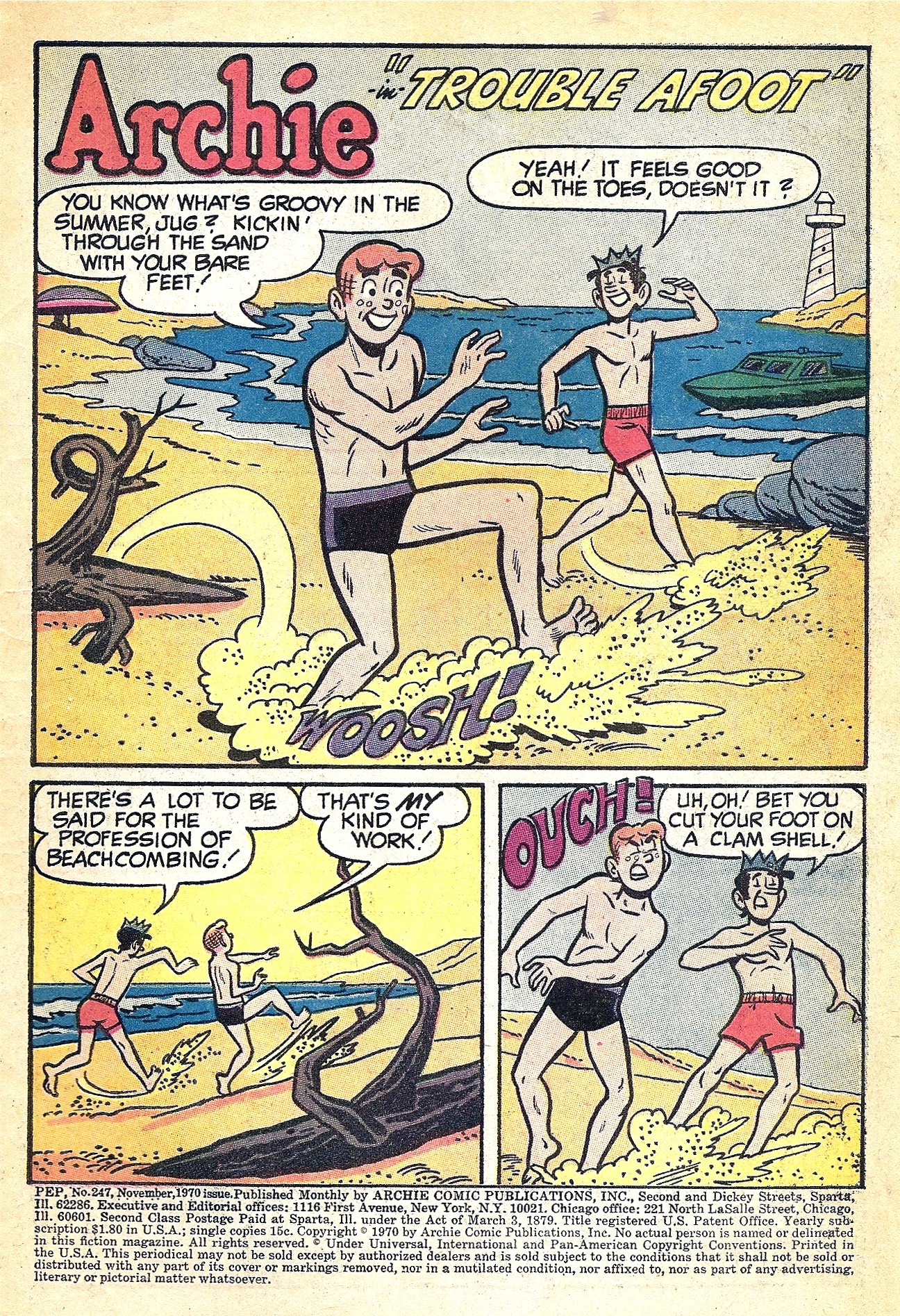 Read online Pep Comics comic -  Issue #247 - 3