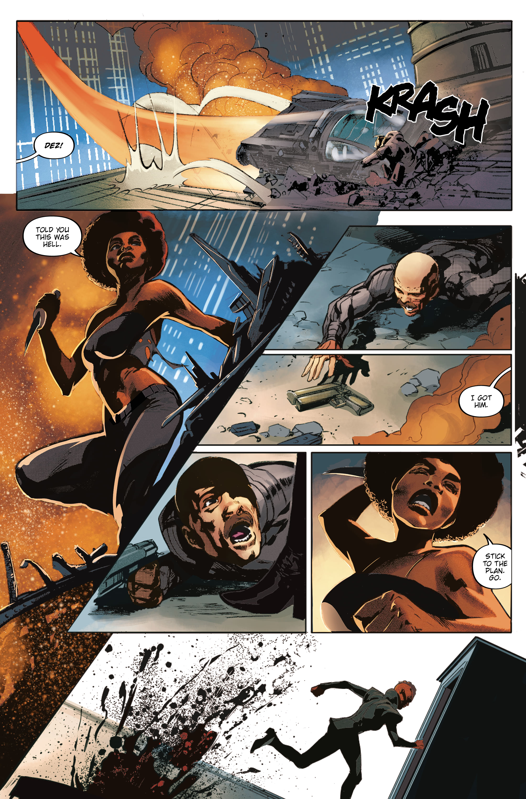 Read online Blade Runner Origins comic -  Issue #11 - 12