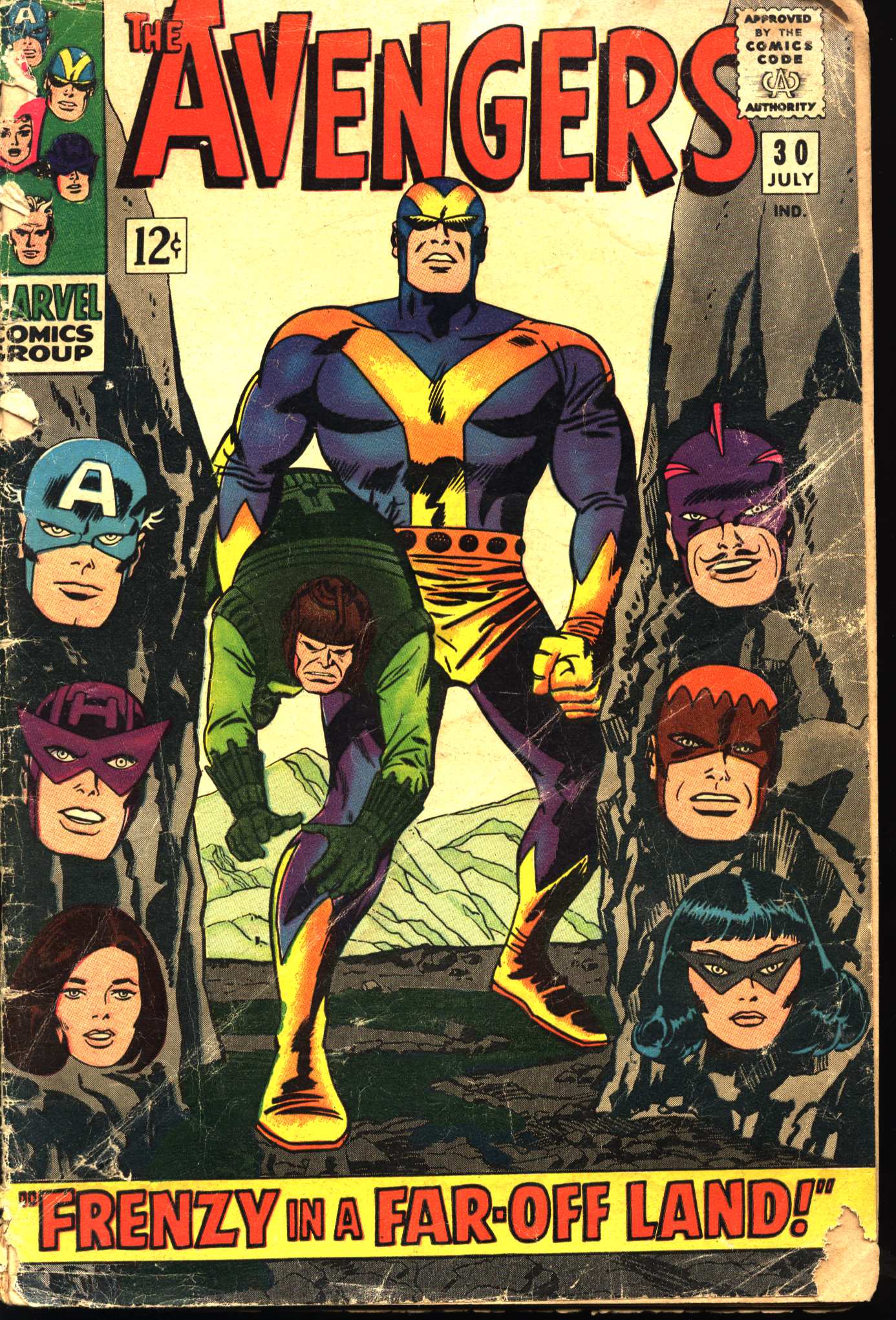 Read online The Avengers (1963) comic -  Issue #30 - 1