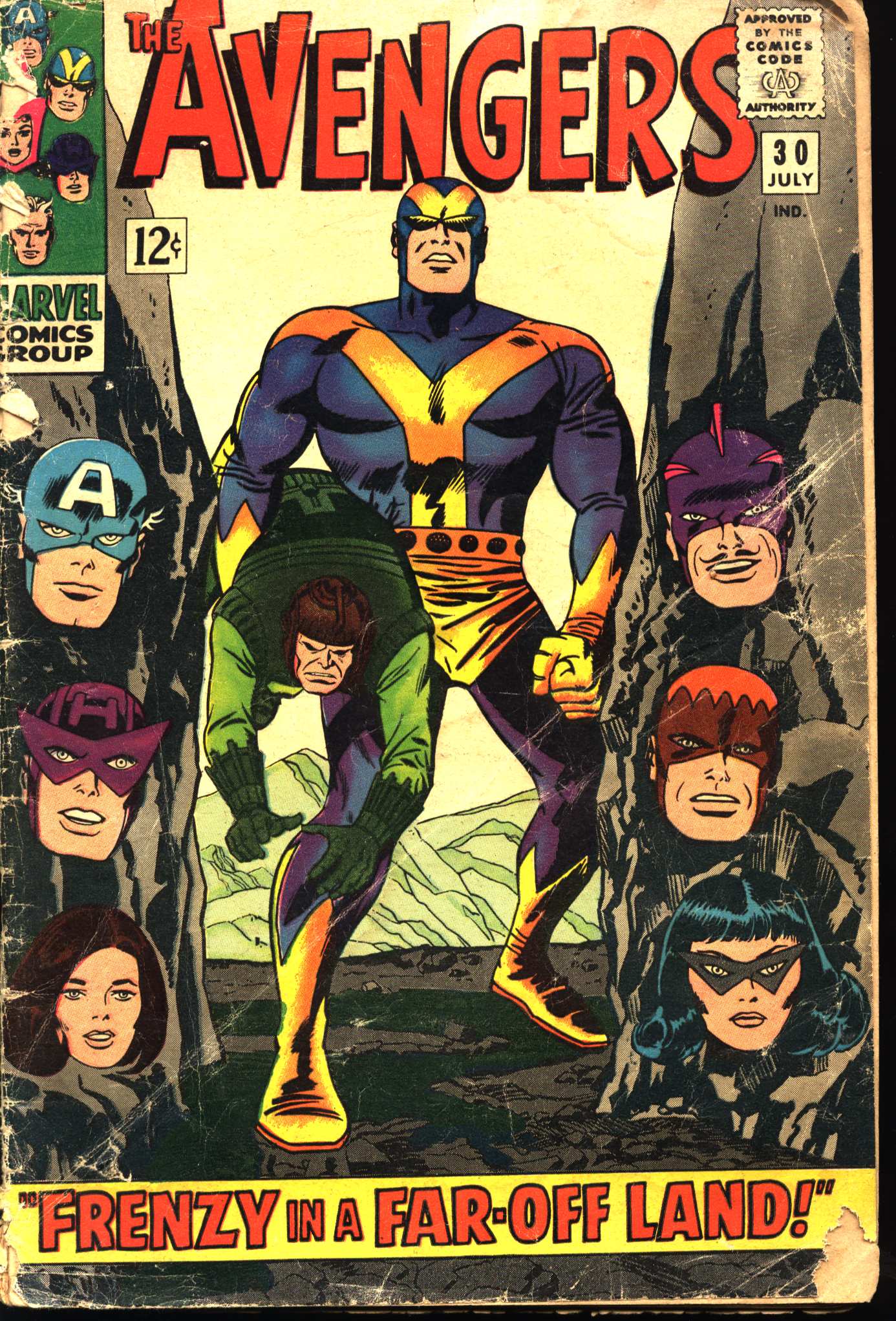 Read online The Avengers (1963) comic -  Issue #30 - 1