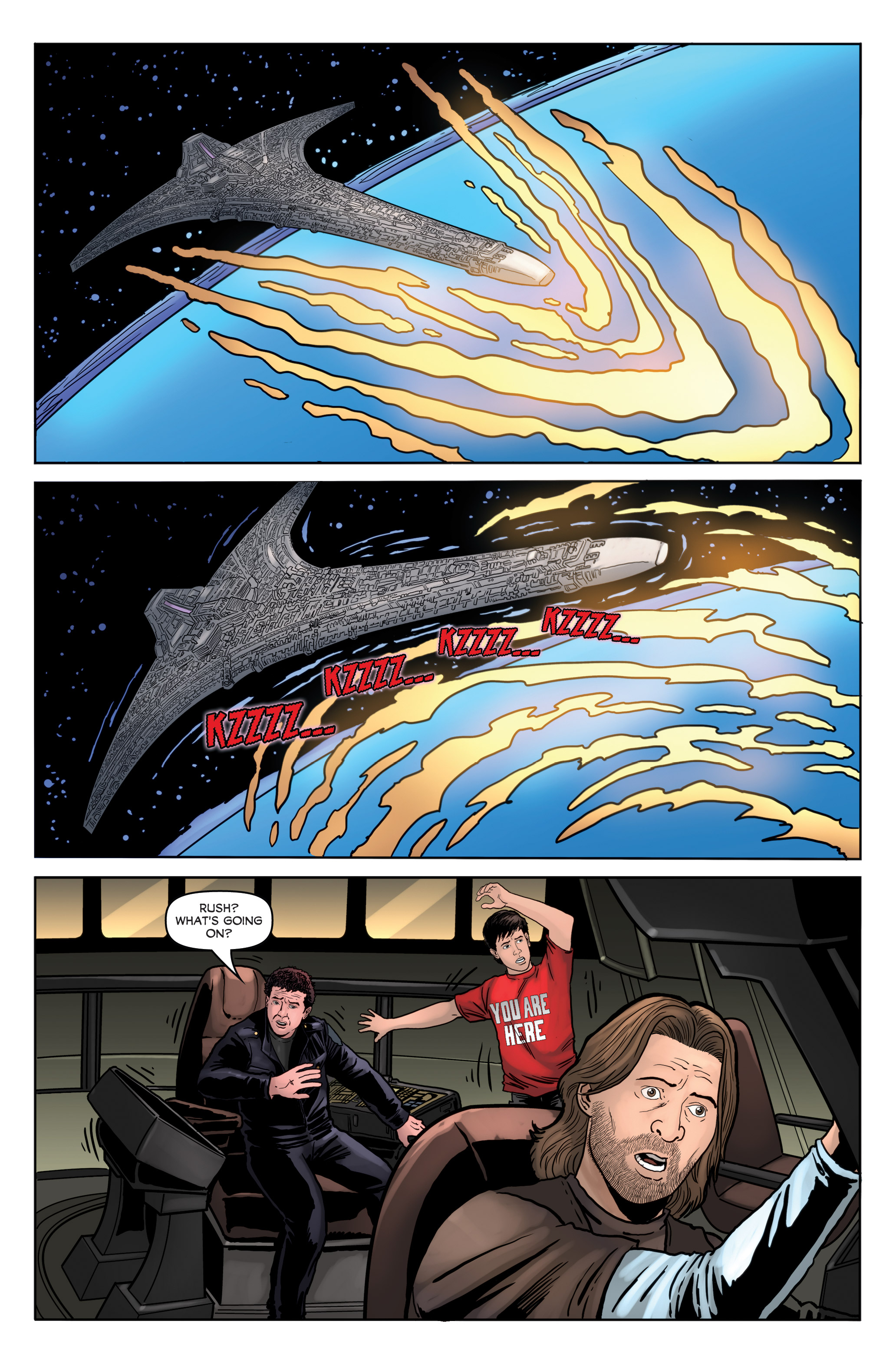Read online Stargate Universe comic -  Issue #5 - 17