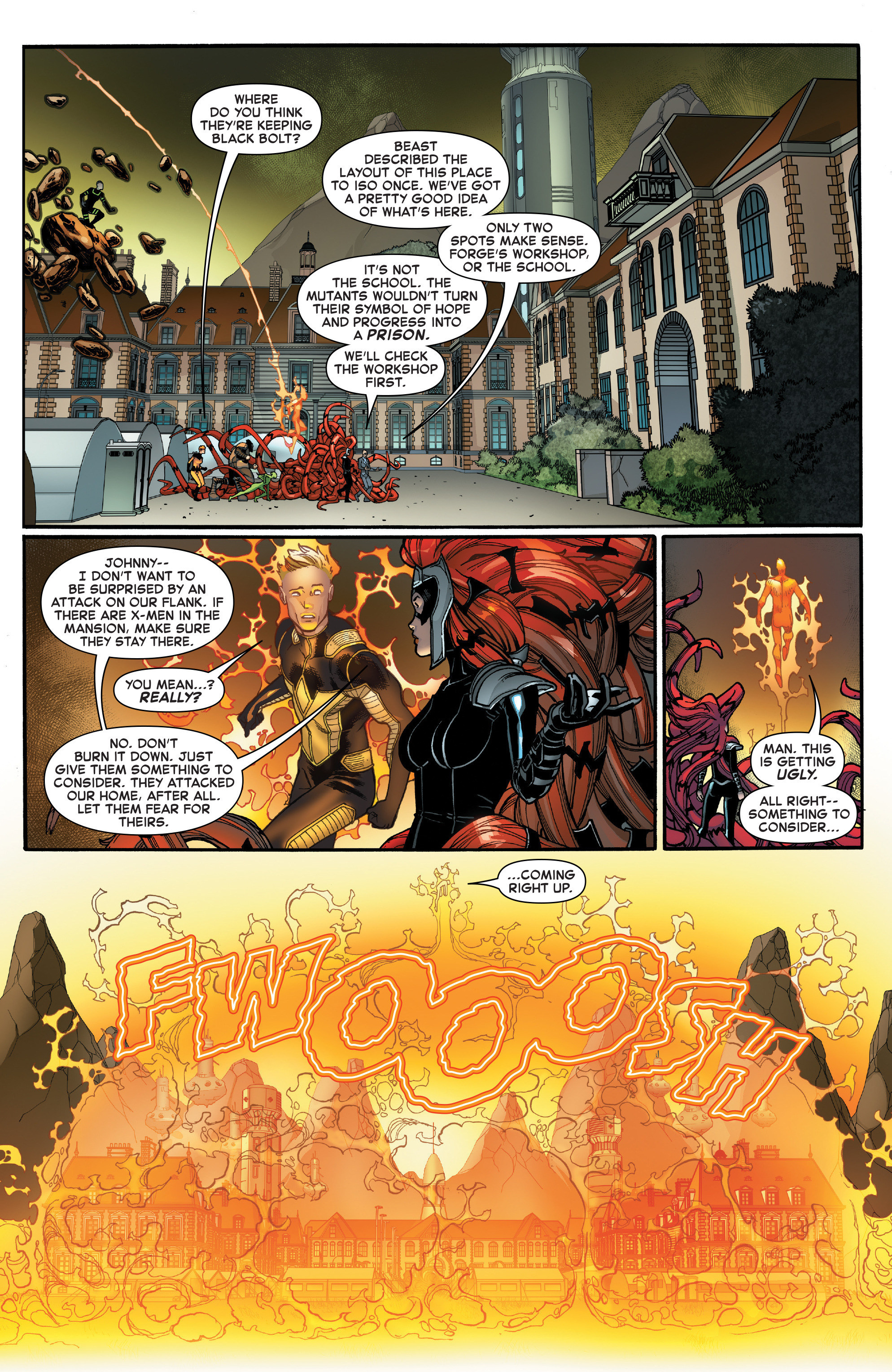 Read online Inhumans Vs. X-Men comic -  Issue #4 - 16