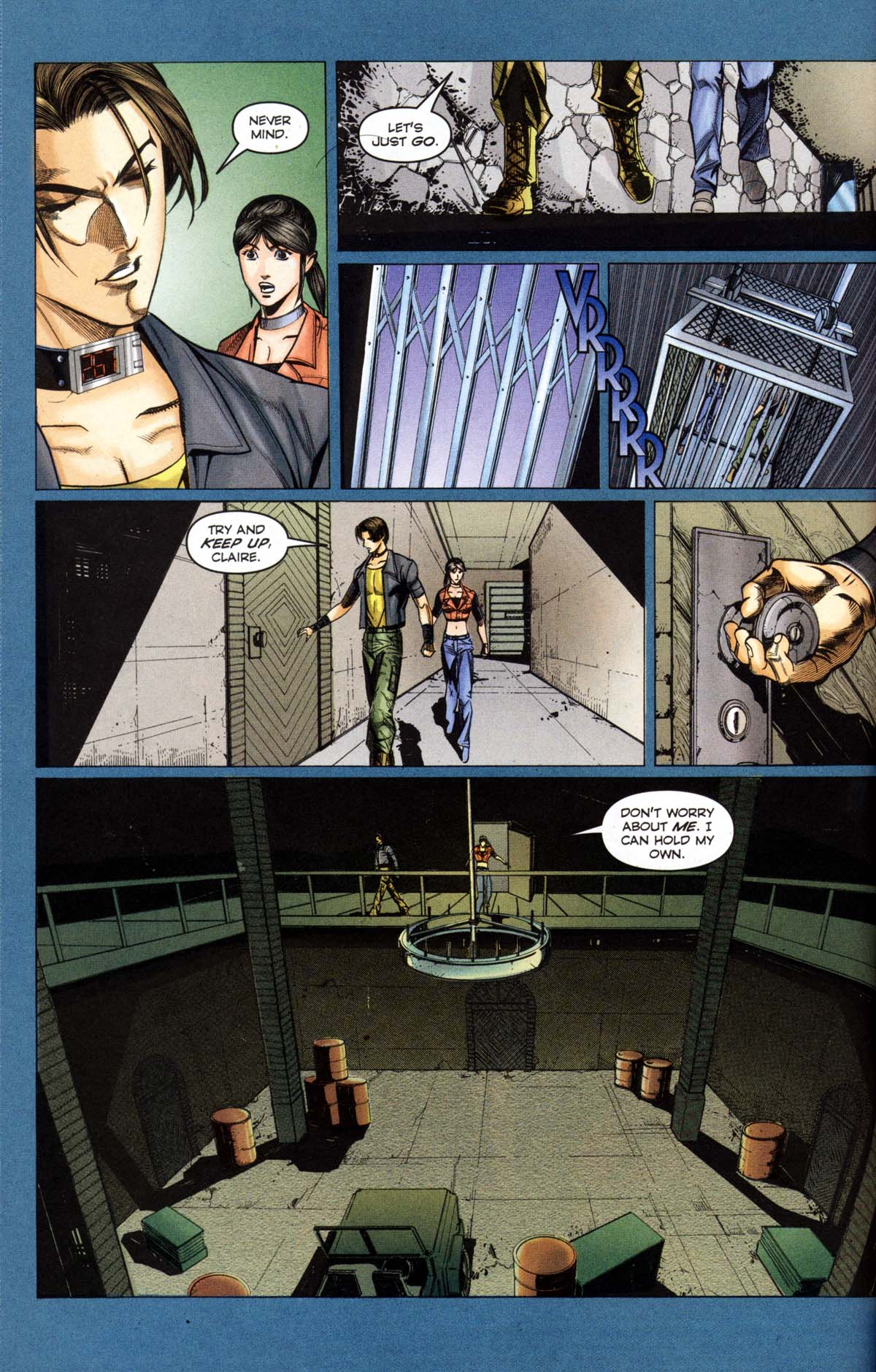 Read online Resident Evil Code: Veronica comic -  Issue #1 - 110