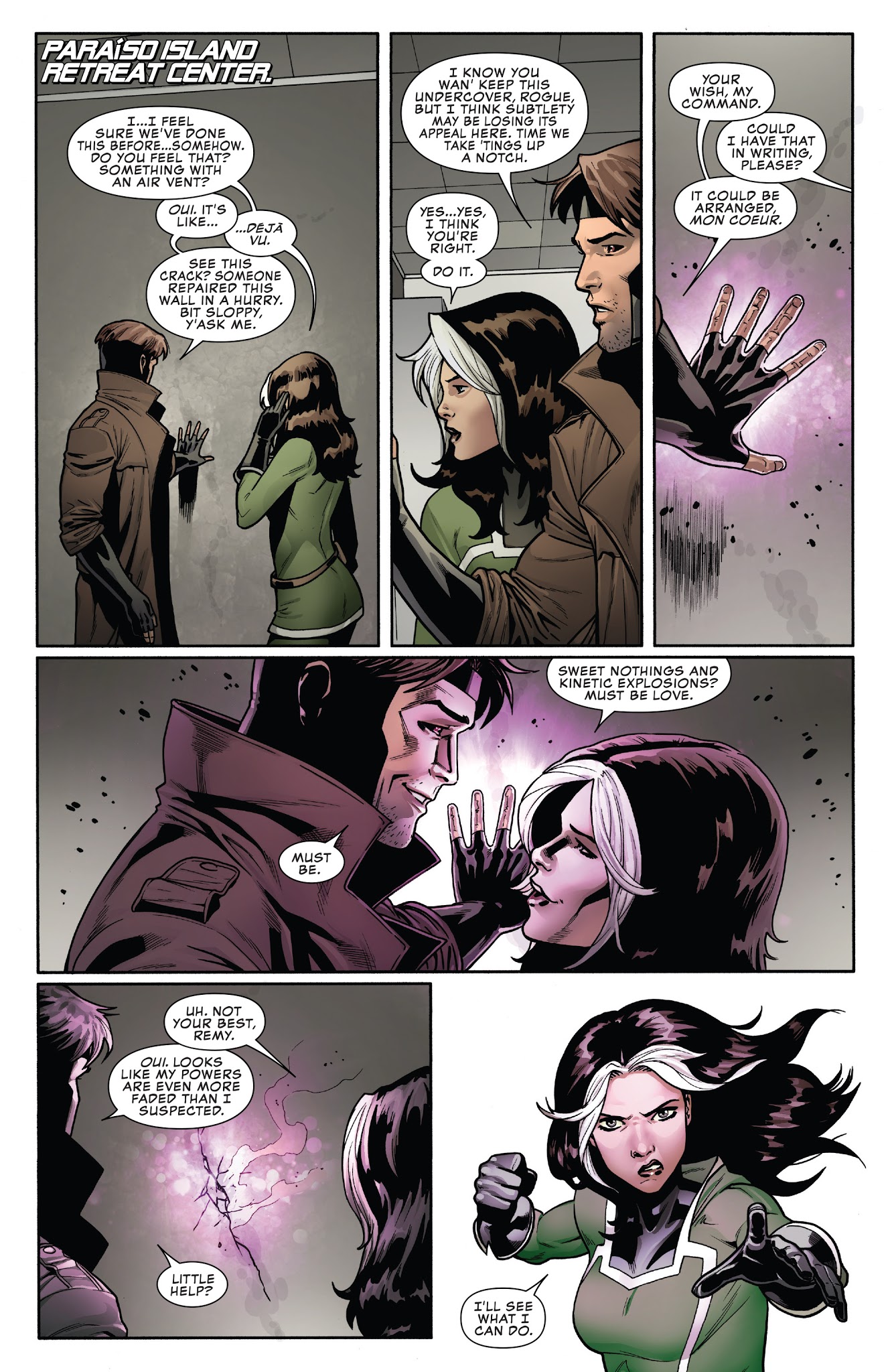Read online Rogue & Gambit comic -  Issue #3 - 12