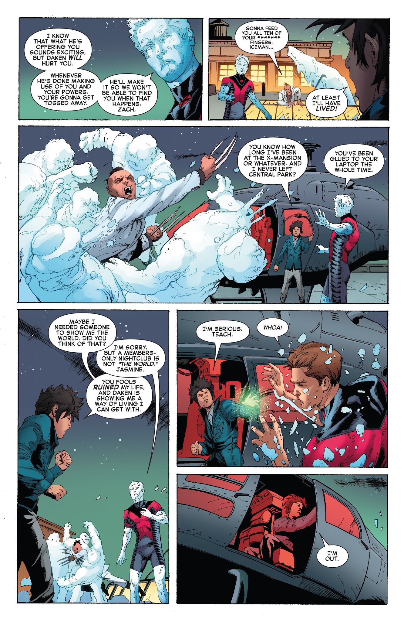Read online Iceman (2017) comic -  Issue #4 - 16