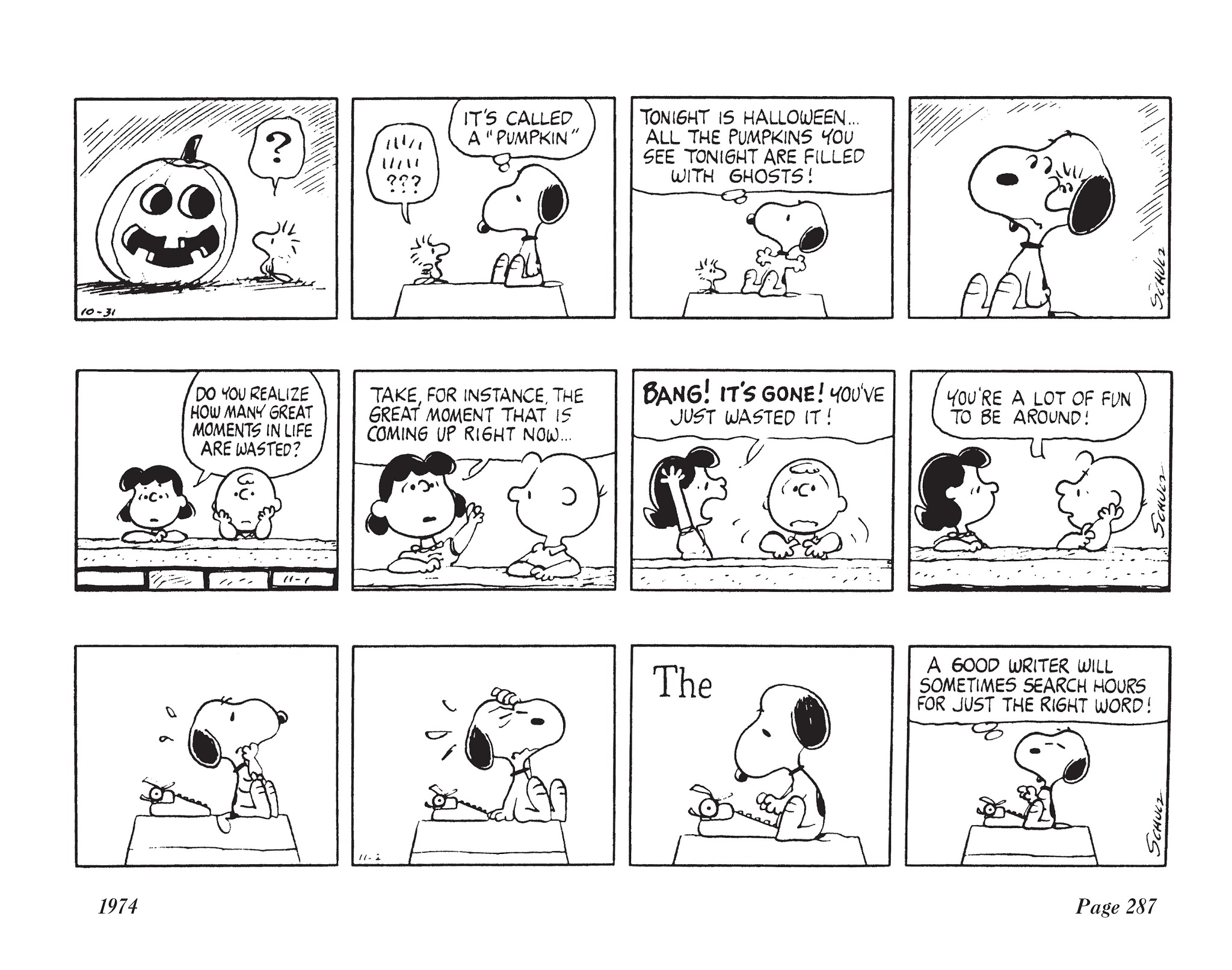 Read online The Complete Peanuts comic -  Issue # TPB 12 - 301