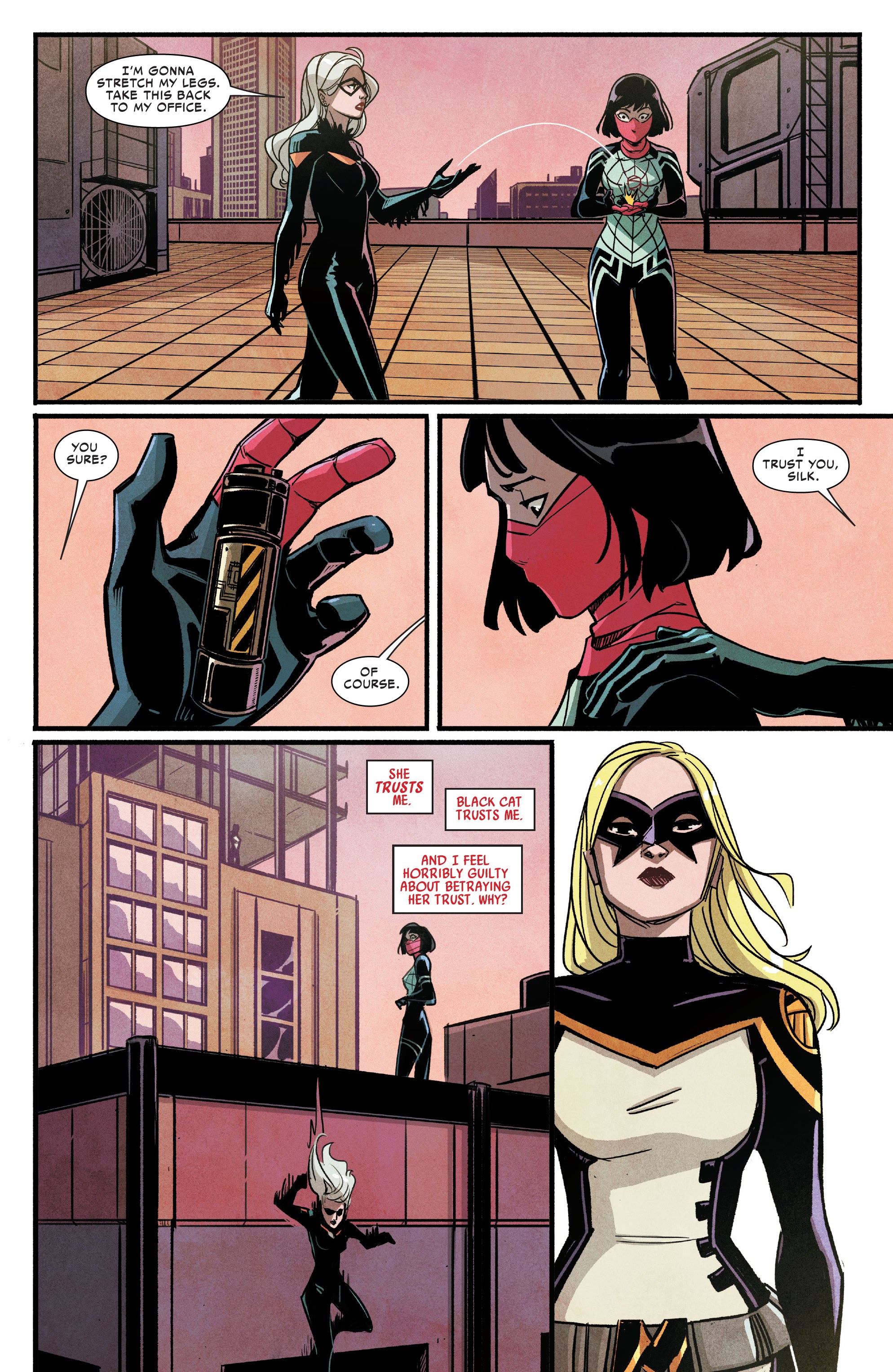 Read online Silk: Out of the Spider-Verse comic -  Issue # TPB 3 (Part 1) - 16
