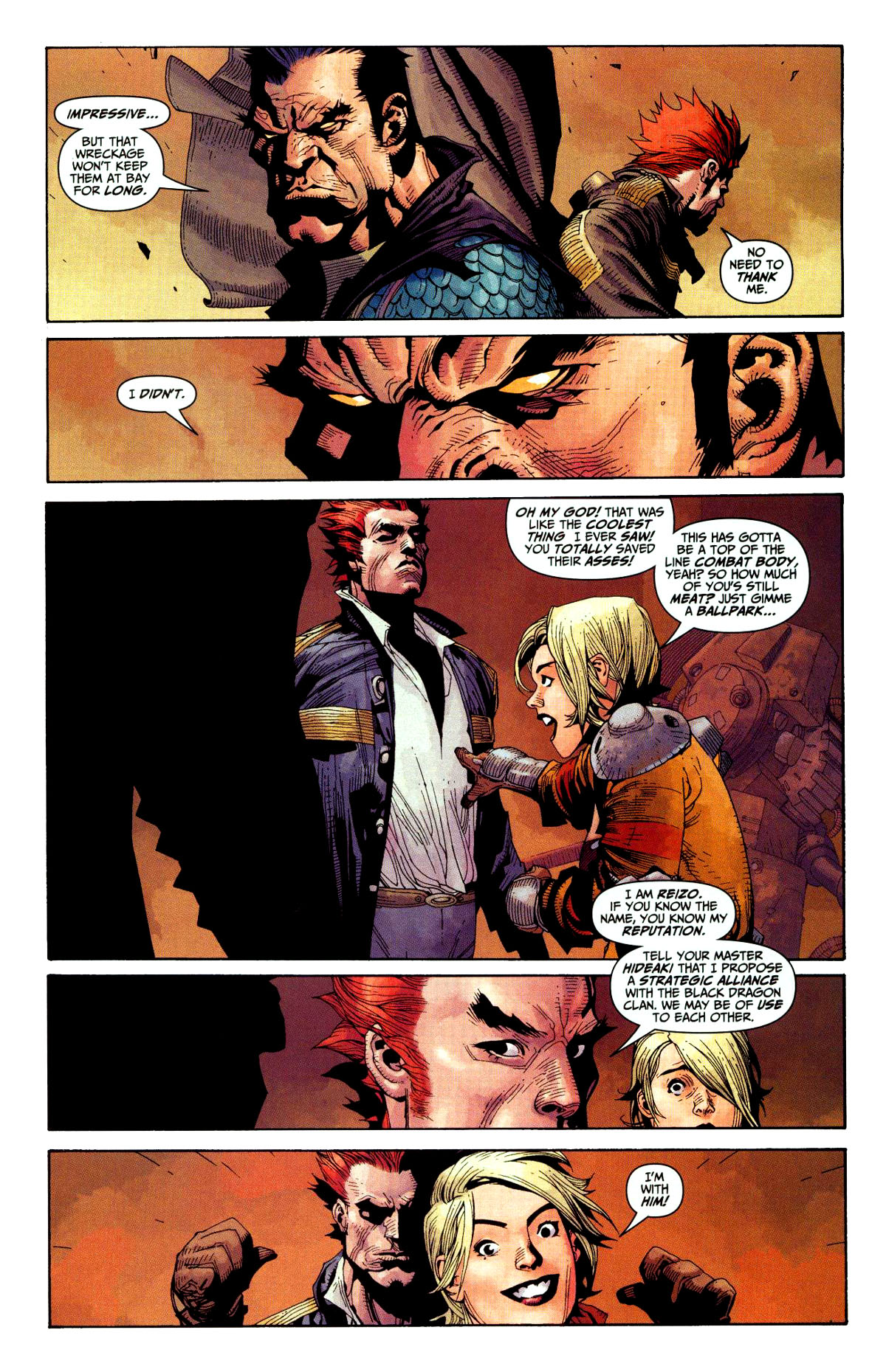 Read online Silent Dragon comic -  Issue #3 - 12