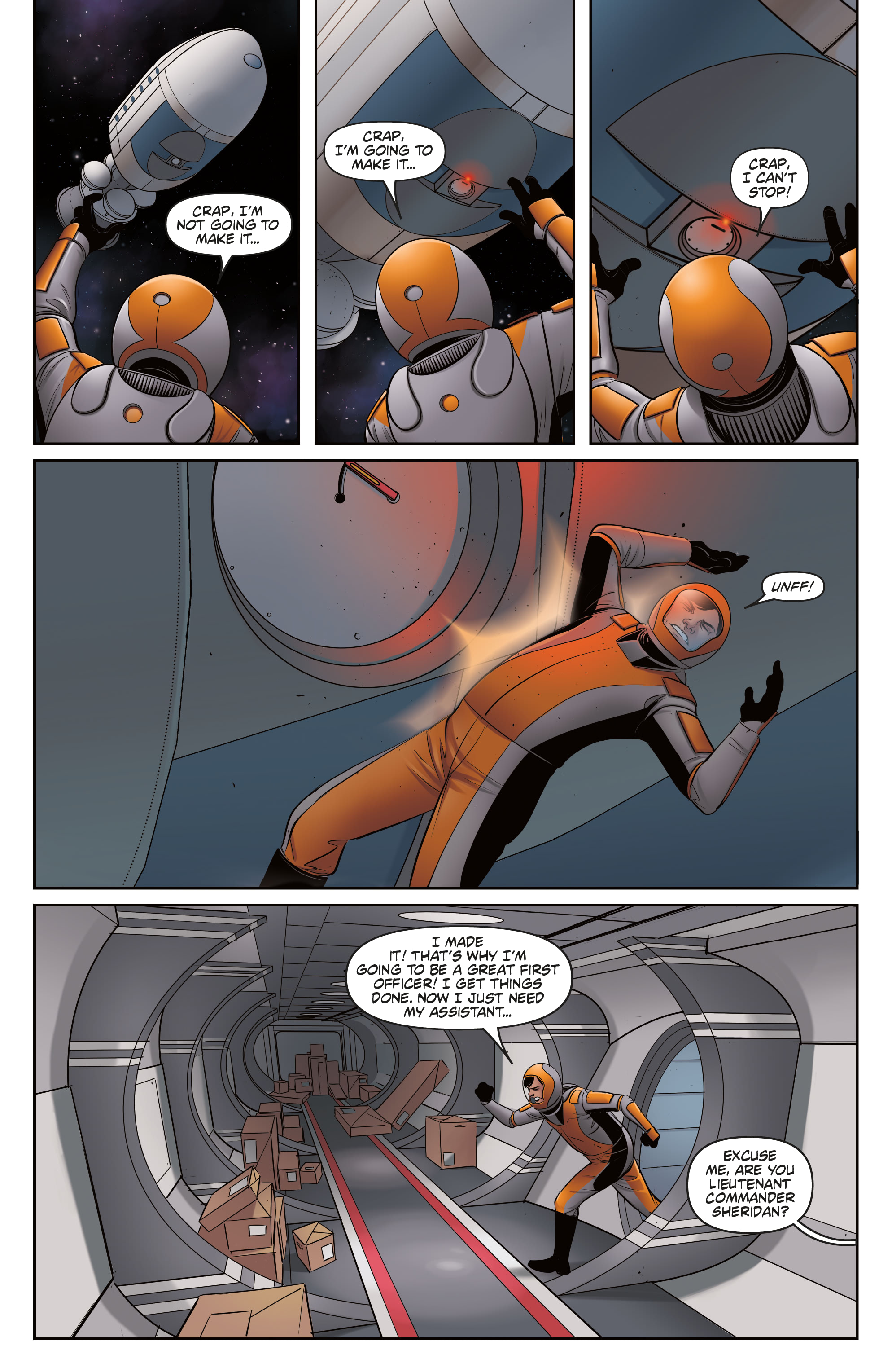 Read online Space Job comic -  Issue #1 - 7