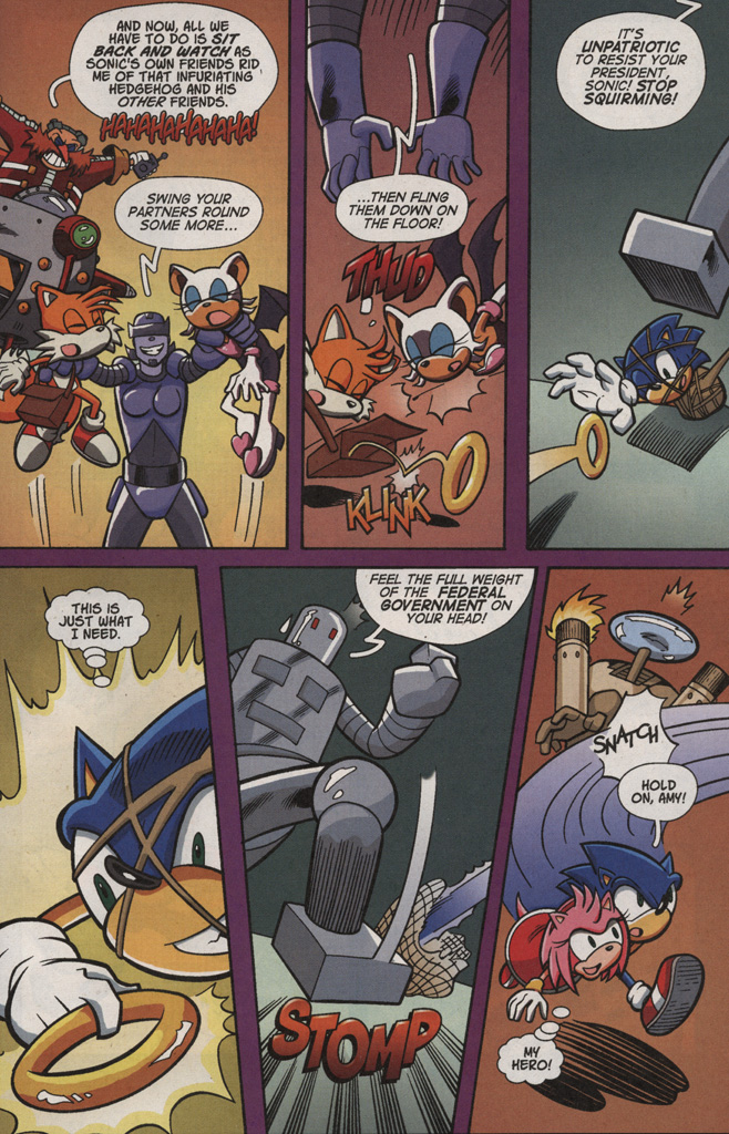 Read online Sonic X comic -  Issue #4 - 17