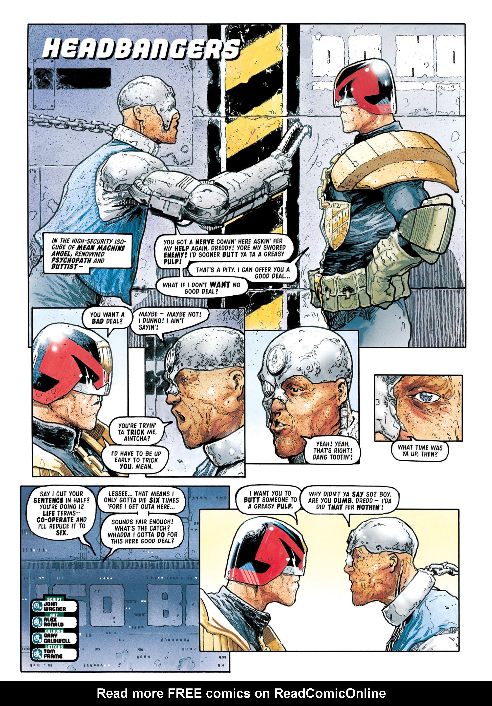 Read online Judge Dredd: The Complete Case Files comic -  Issue # TPB 28 - 7