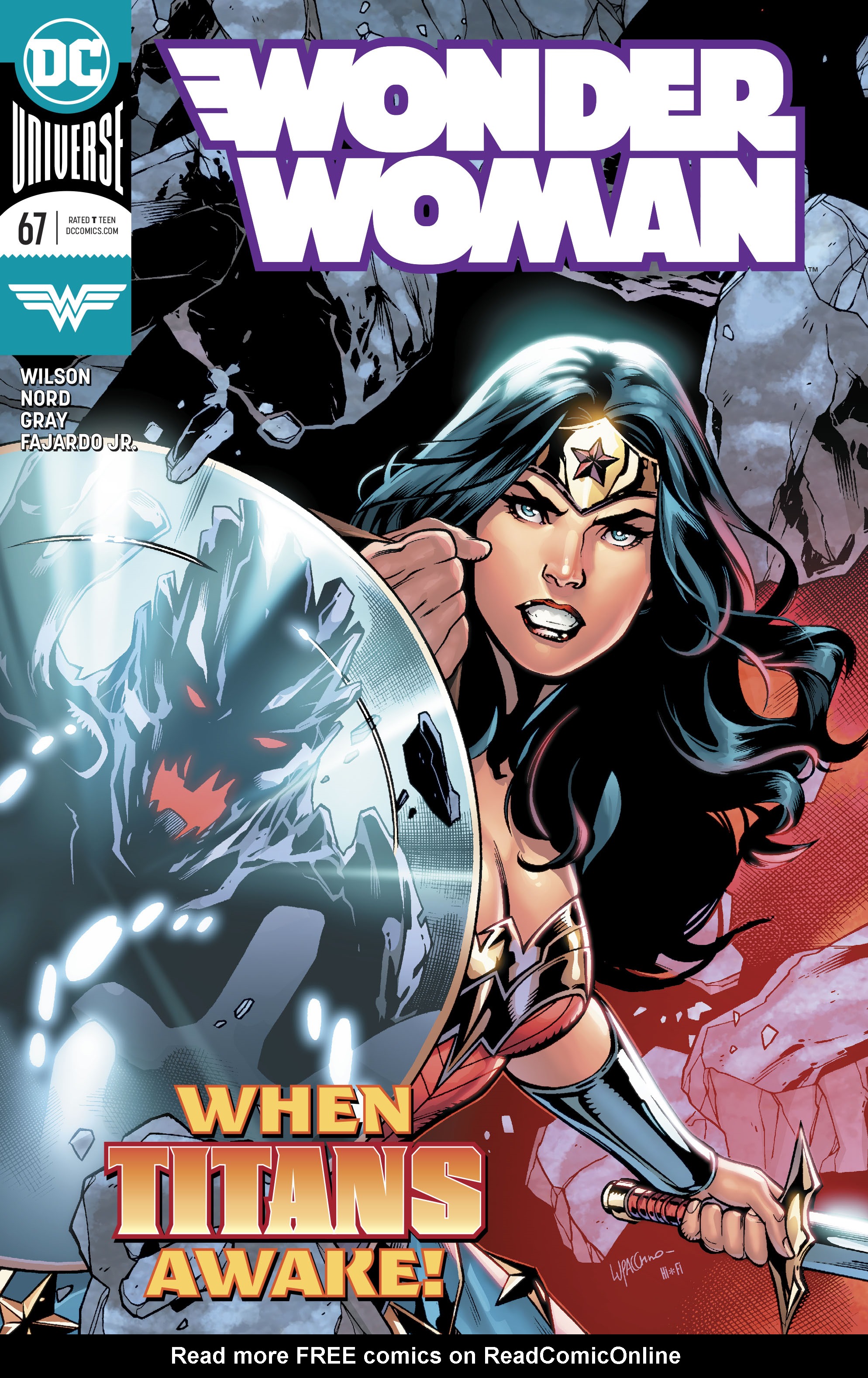 Read online Wonder Woman (2016) comic -  Issue #67 - 1