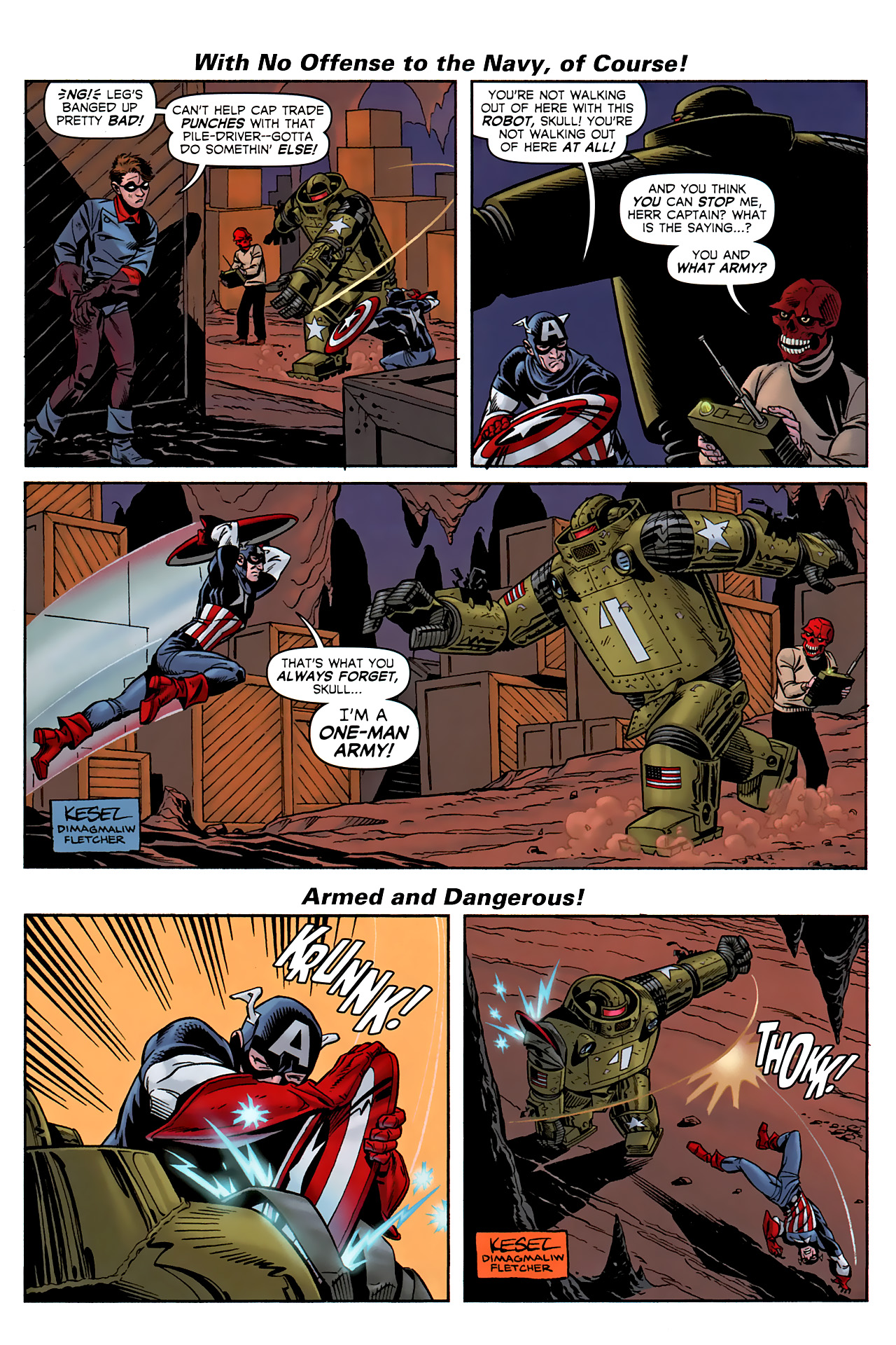 Captain America: The 1940s Newspaper Strip 3 Page 10