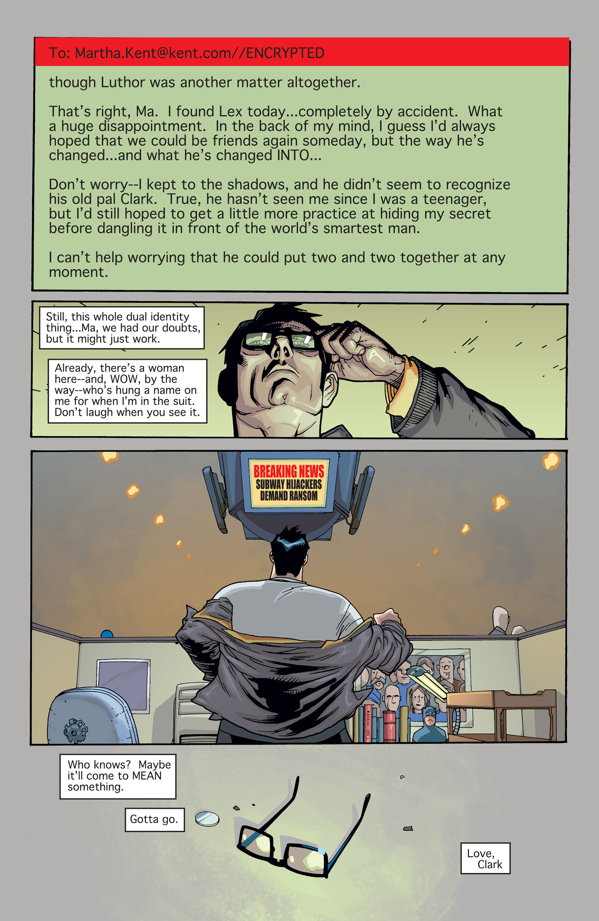 Read online Superman: Birthright (2003) comic -  Issue #5 - 19