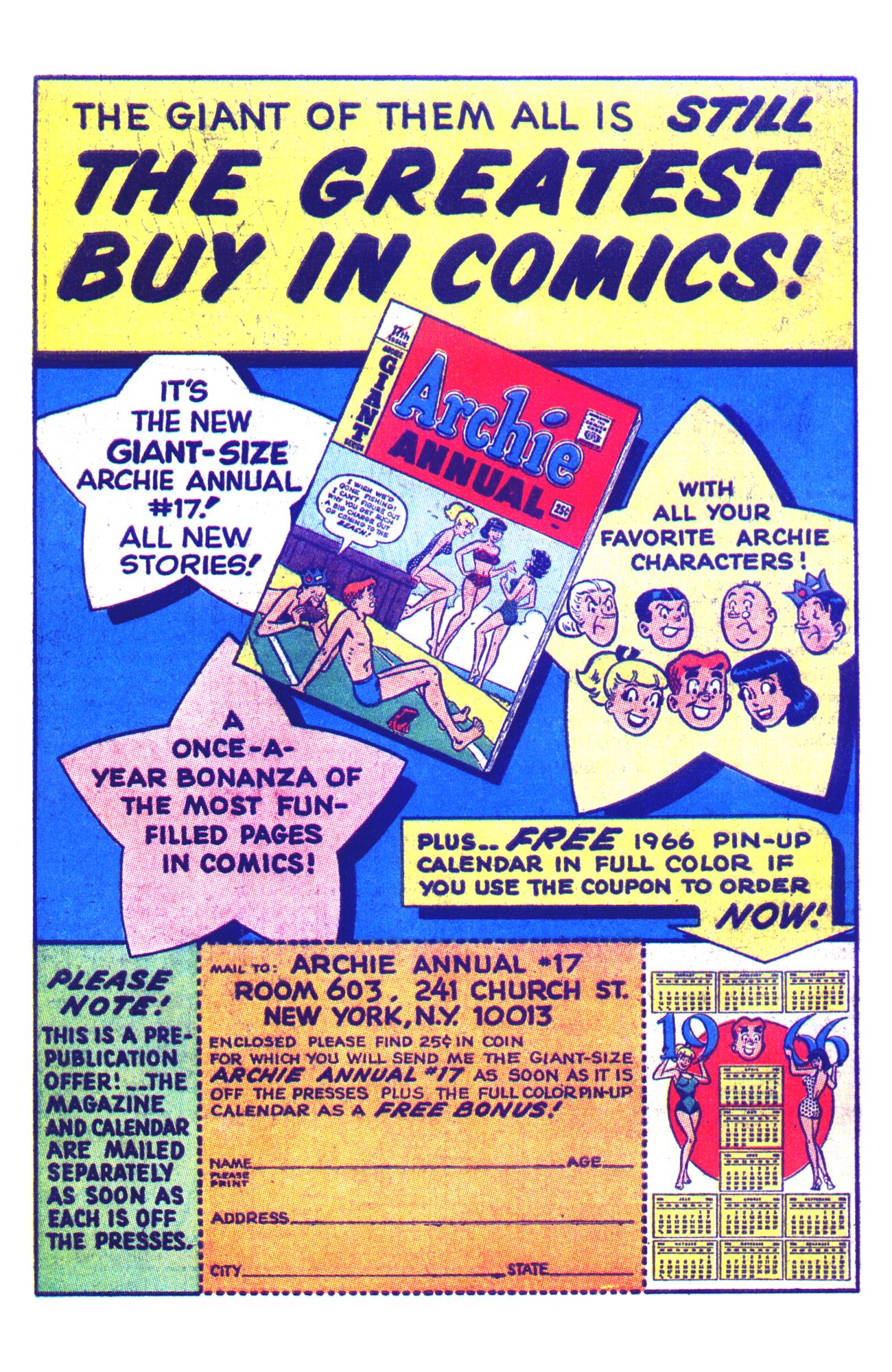 Read online Archie Giant Series Magazine comic -  Issue #34 - 66