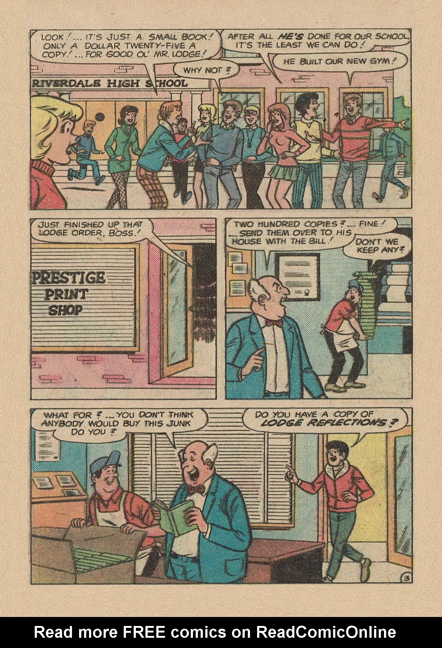 Read online Archie Digest Magazine comic -  Issue #35 - 113