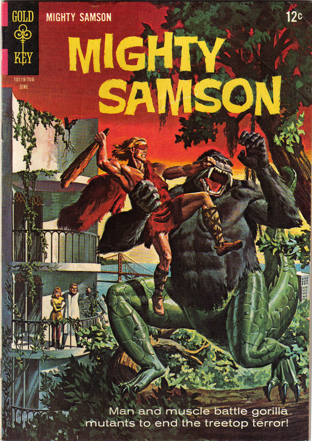 Read online Mighty Samson (1964) comic -  Issue #10 - 1