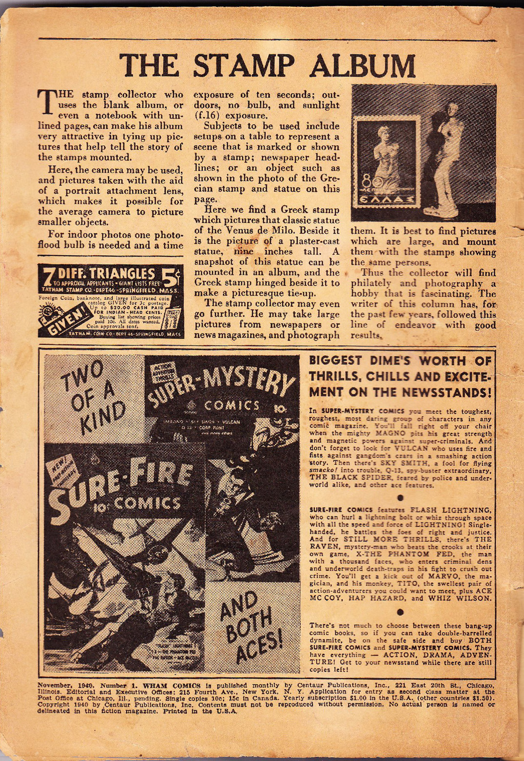 Read online Wham Comics comic -  Issue #1 - 2