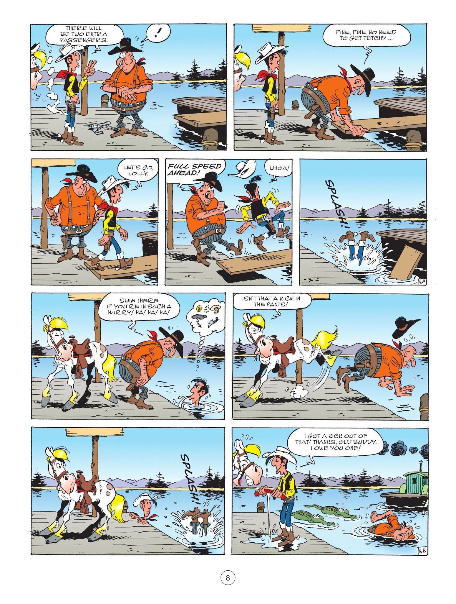 Read online A Lucky Luke Adventure comic -  Issue #68 - 9
