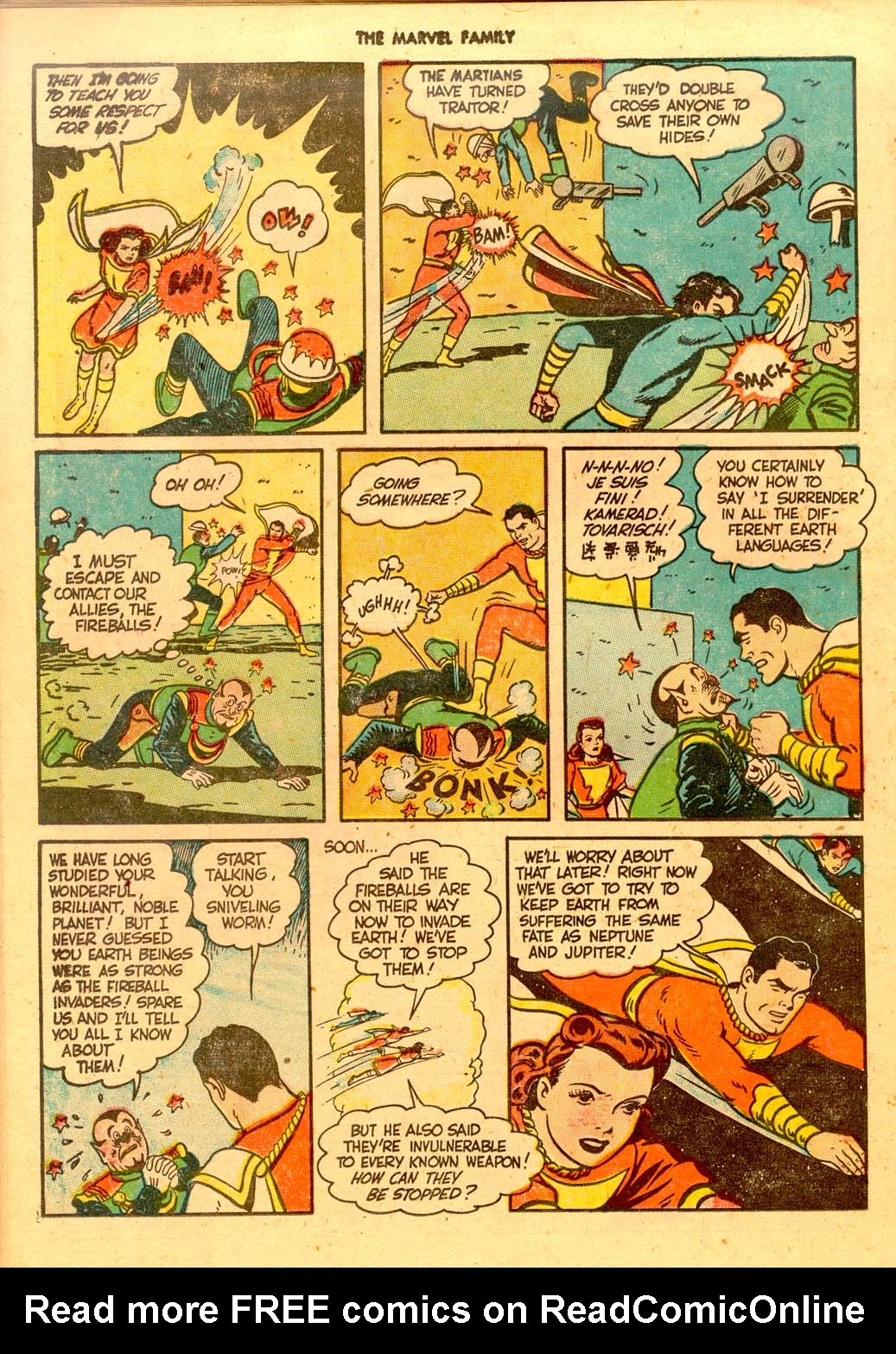 Read online The Marvel Family comic -  Issue #36 - 16