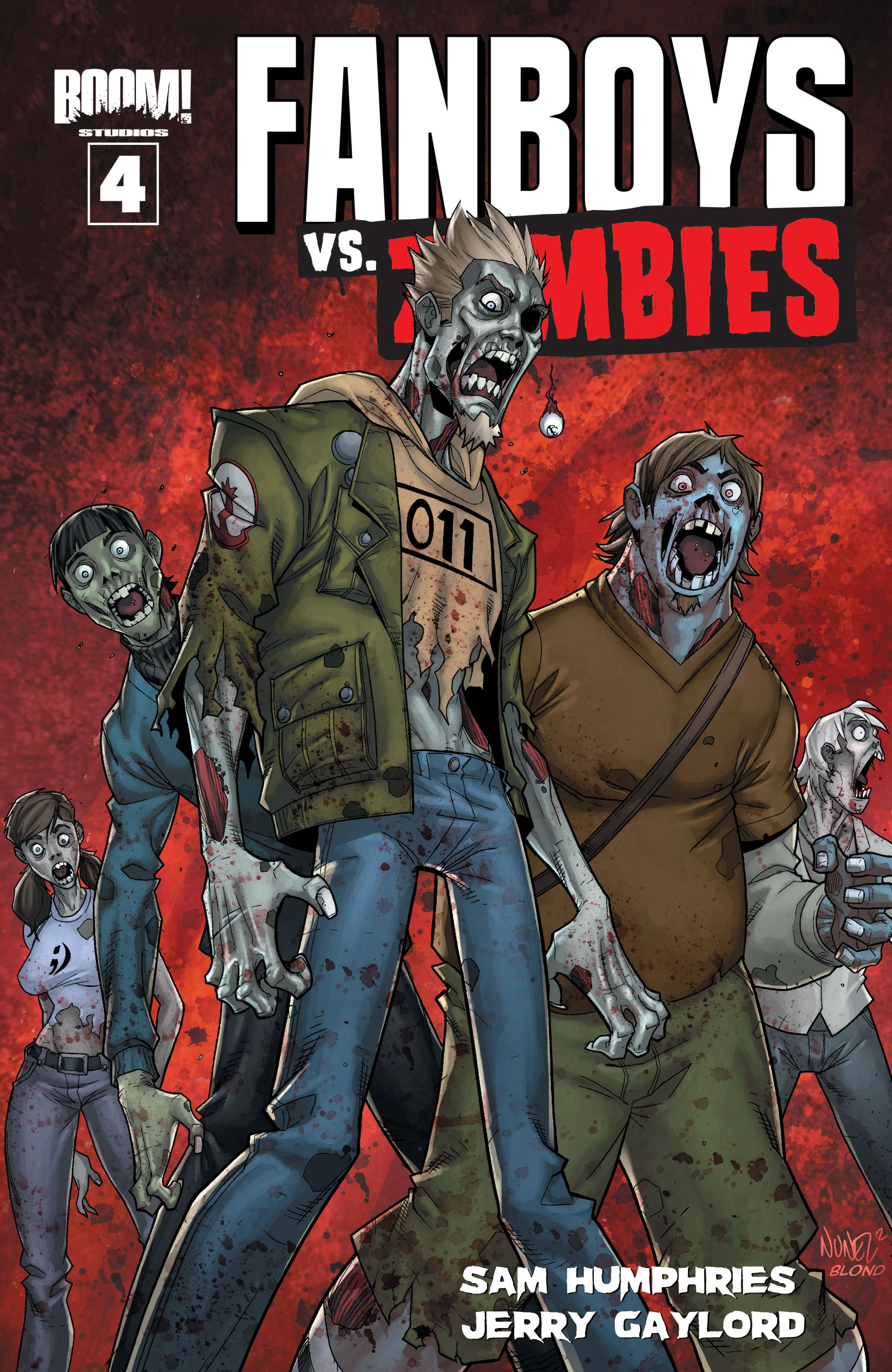 Read online Fanboys vs. Zombies comic -  Issue #4 - 2