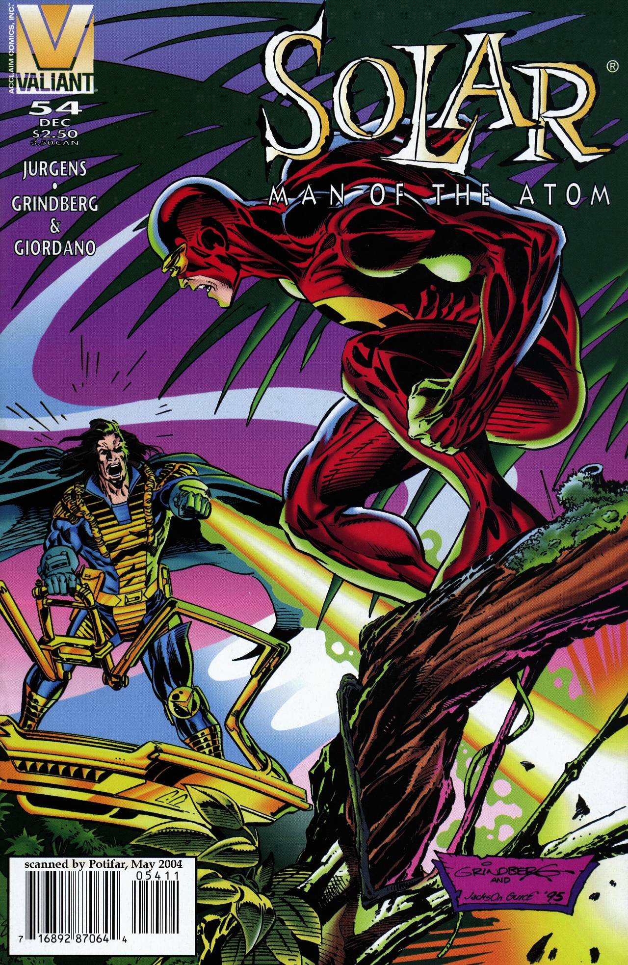 Read online Solar, Man of the Atom comic -  Issue #54 - 1