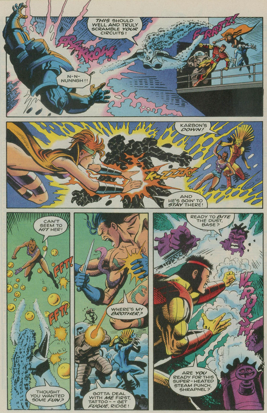 Read online Genetix comic -  Issue #6 - 10