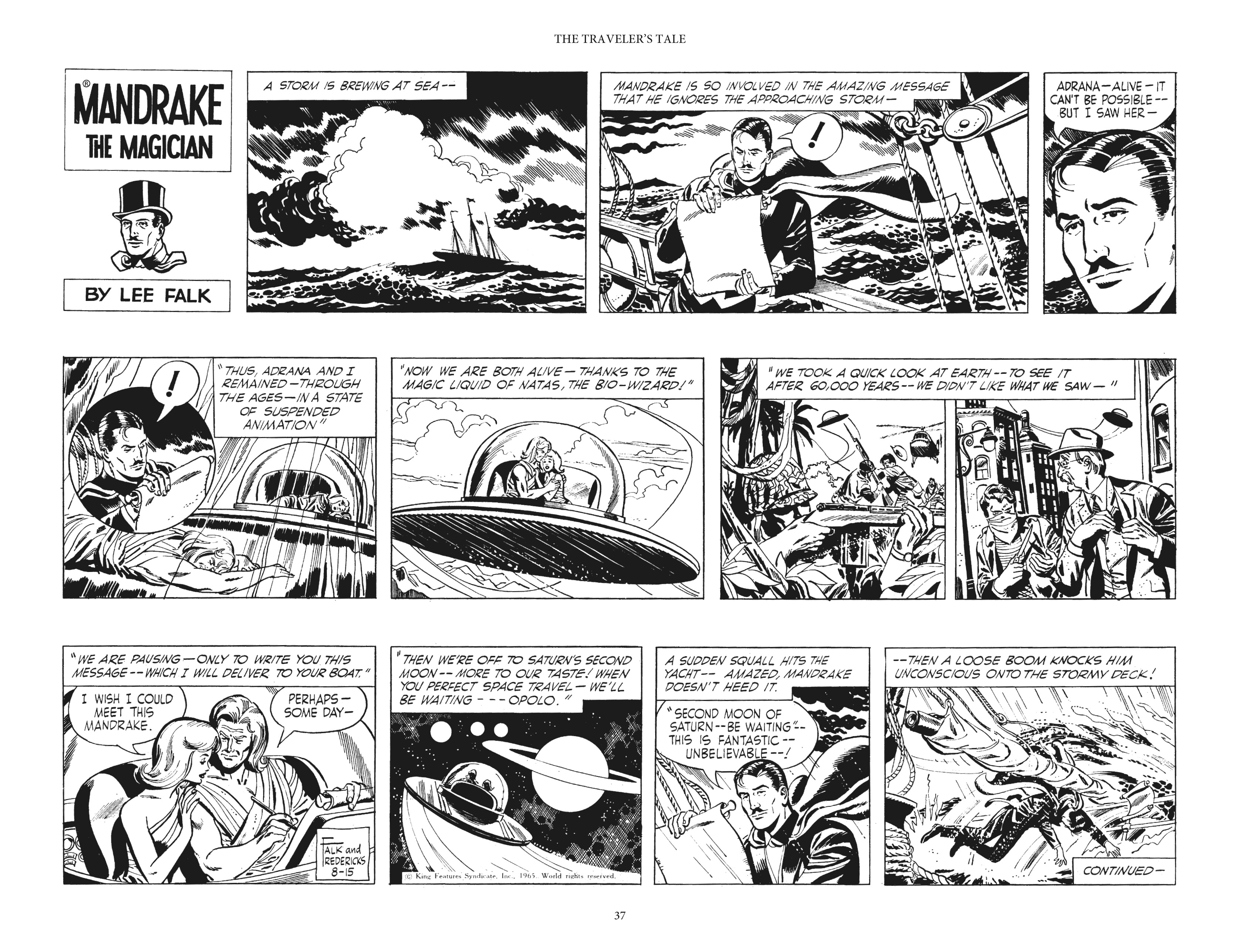 Read online Mandrake the Magician: The Fred Fredricks Sundays comic -  Issue # TPB (Part 1) - 38