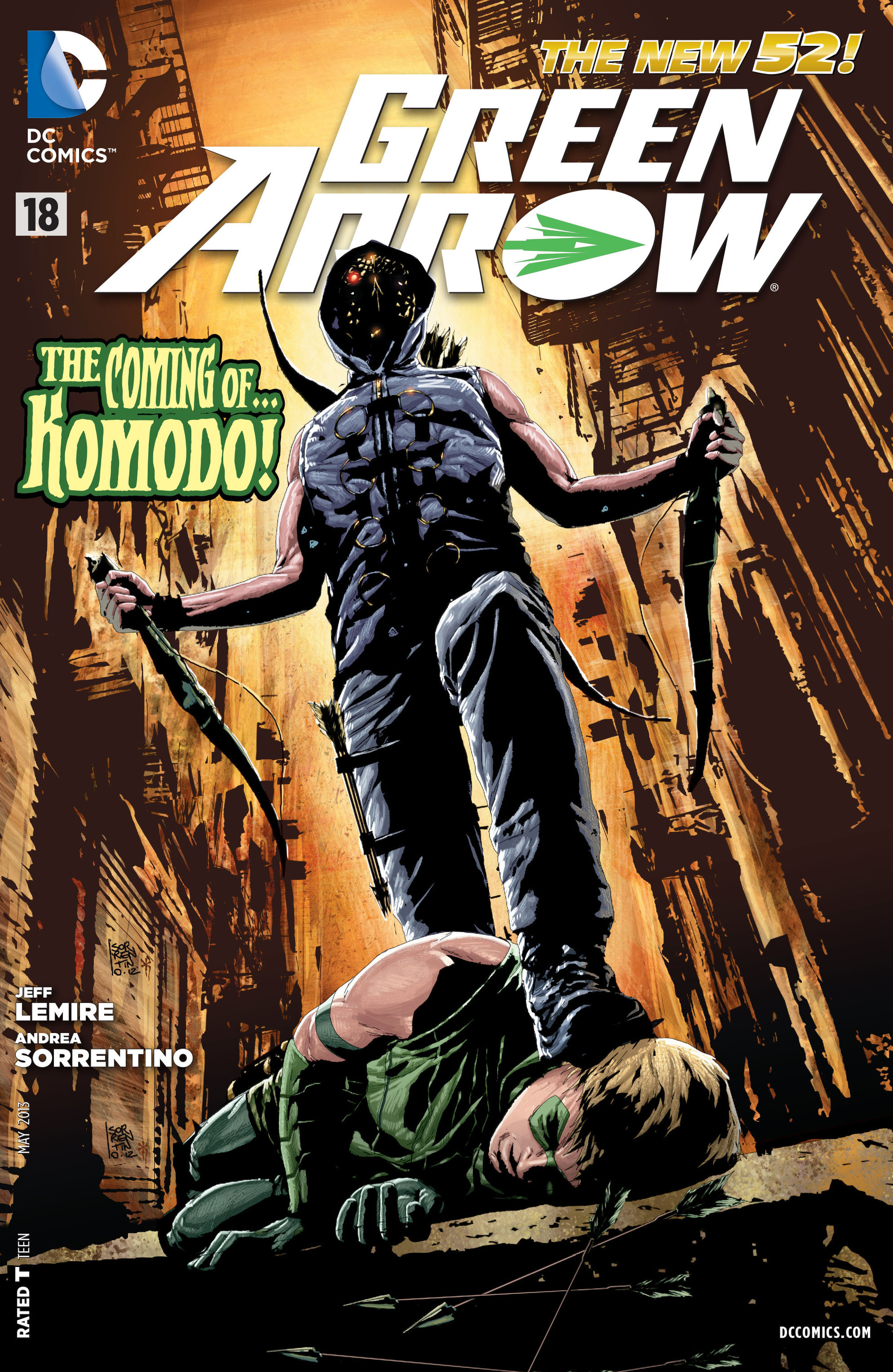 Read online Green Arrow (2011) comic -  Issue #18 - 1