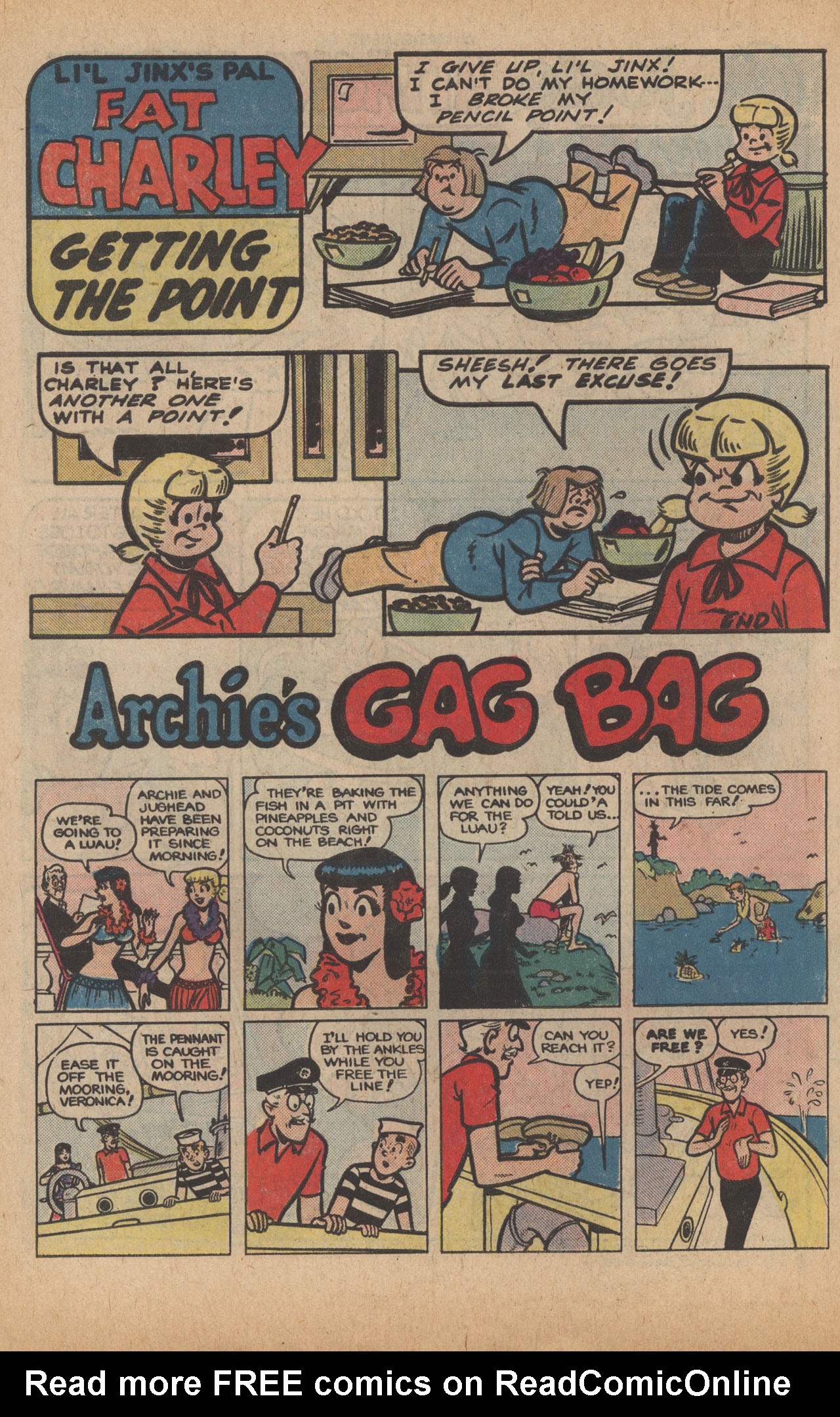 Read online Archie's Joke Book Magazine comic -  Issue #249 - 10
