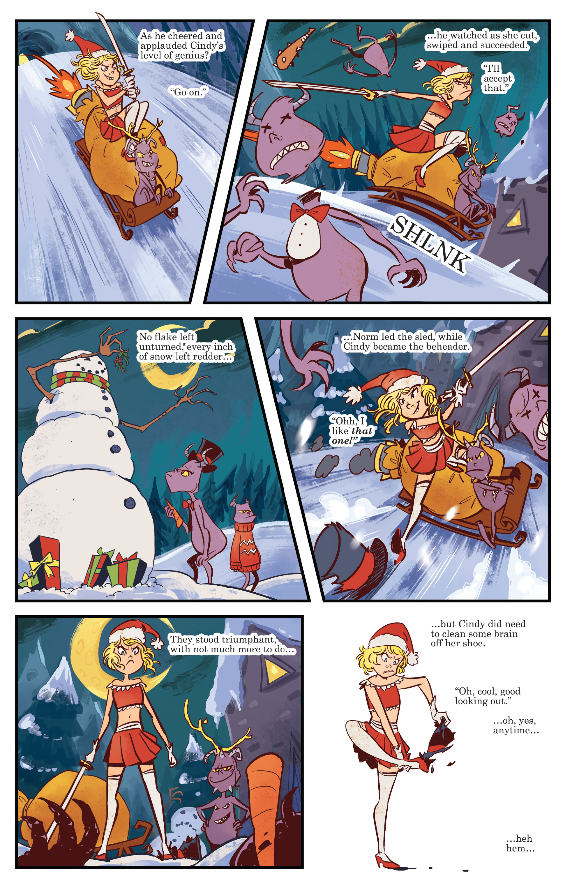 Read online Cinderella Annual: Bloody Xmas comic -  Issue # Full - 49