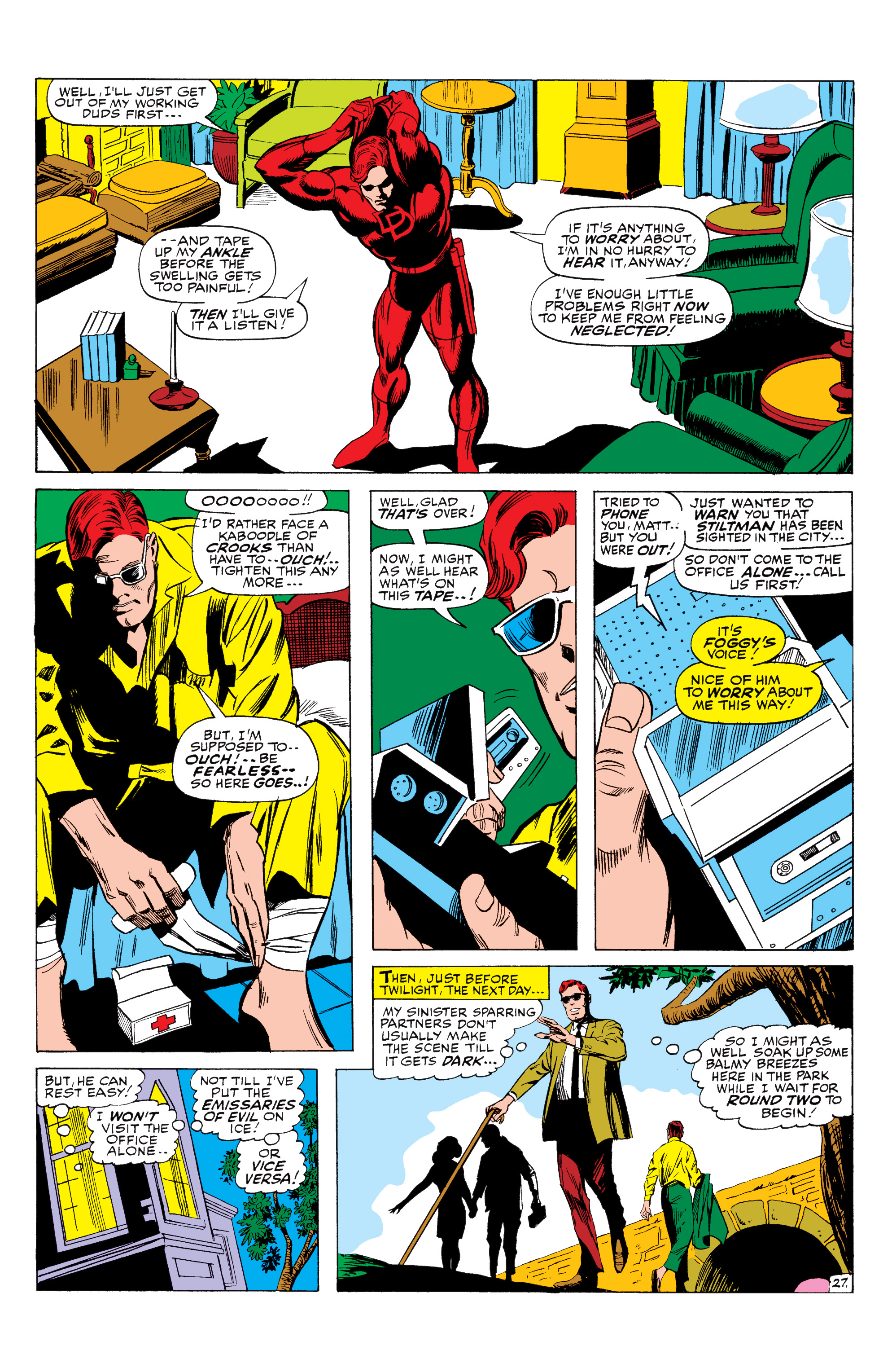 Read online Marvel Masterworks: Daredevil comic -  Issue # TPB 3 (Part 3) - 64