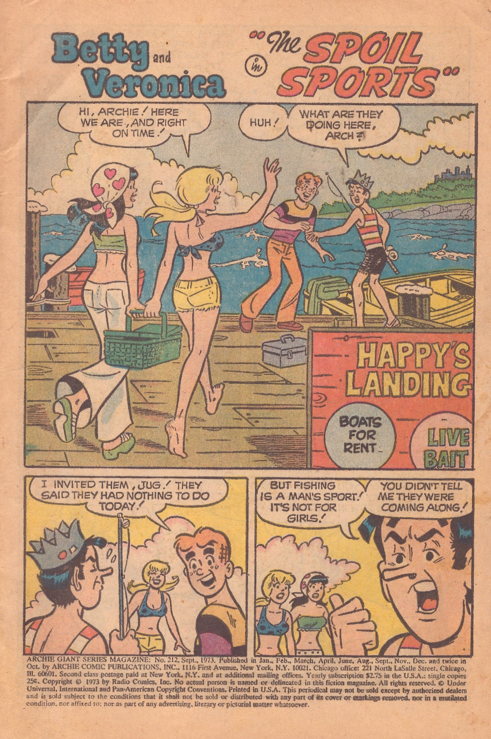 Read online Archie Giant Series Magazine comic -  Issue #212 - 3