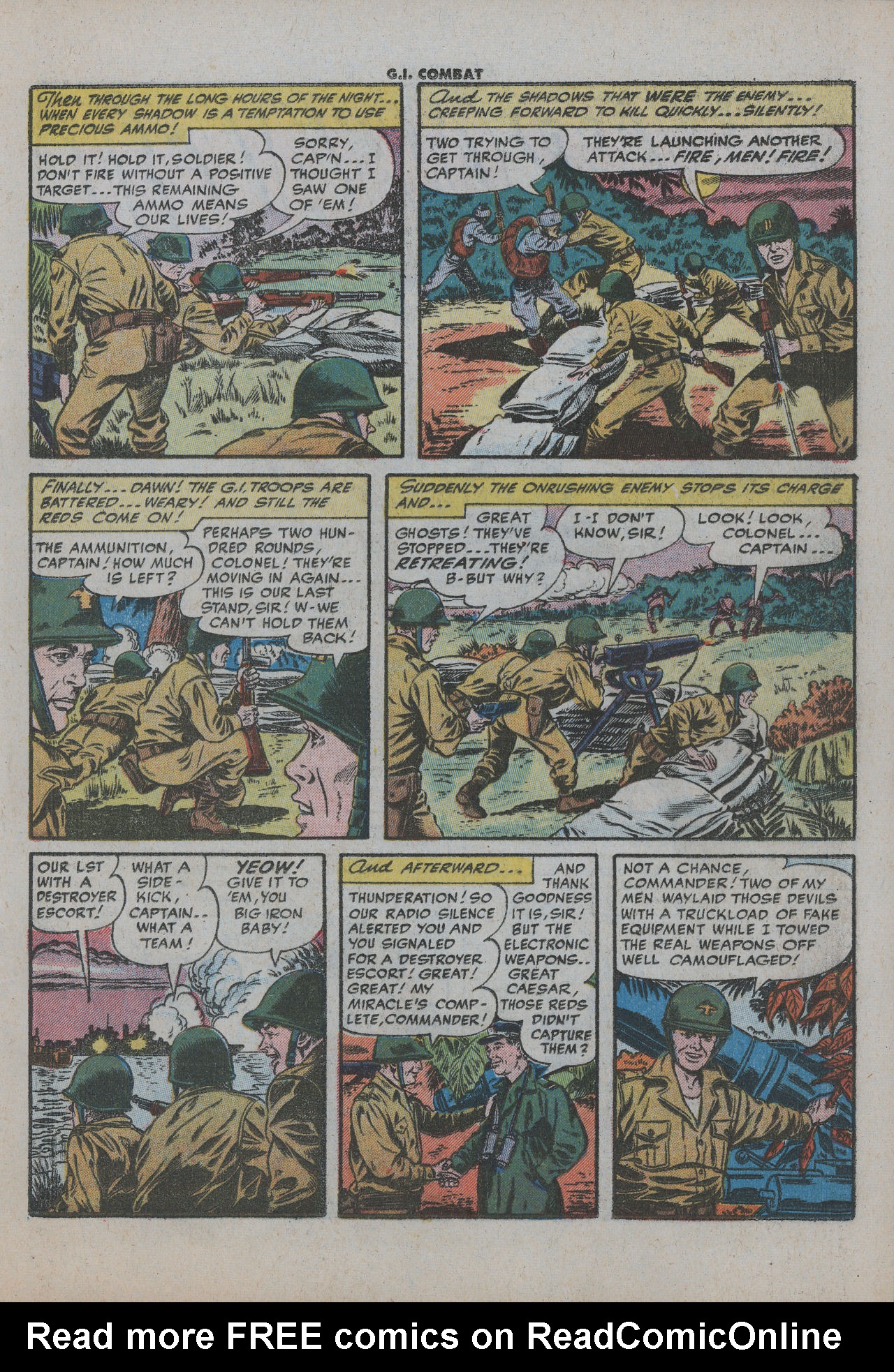 Read online G.I. Combat (1952) comic -  Issue #29 - 17