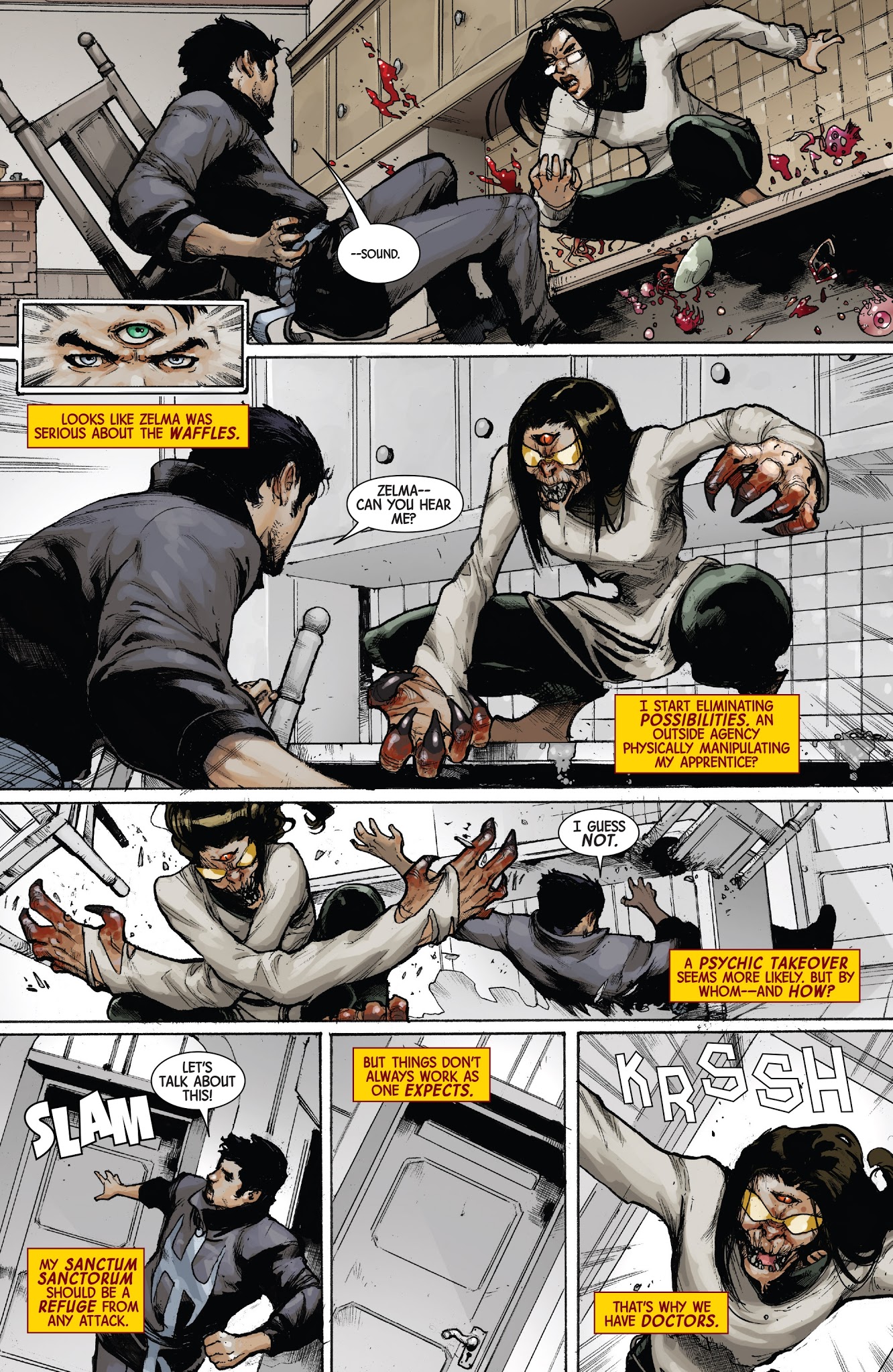 Read online Doctor Strange (2015) comic -  Issue #25 - 4