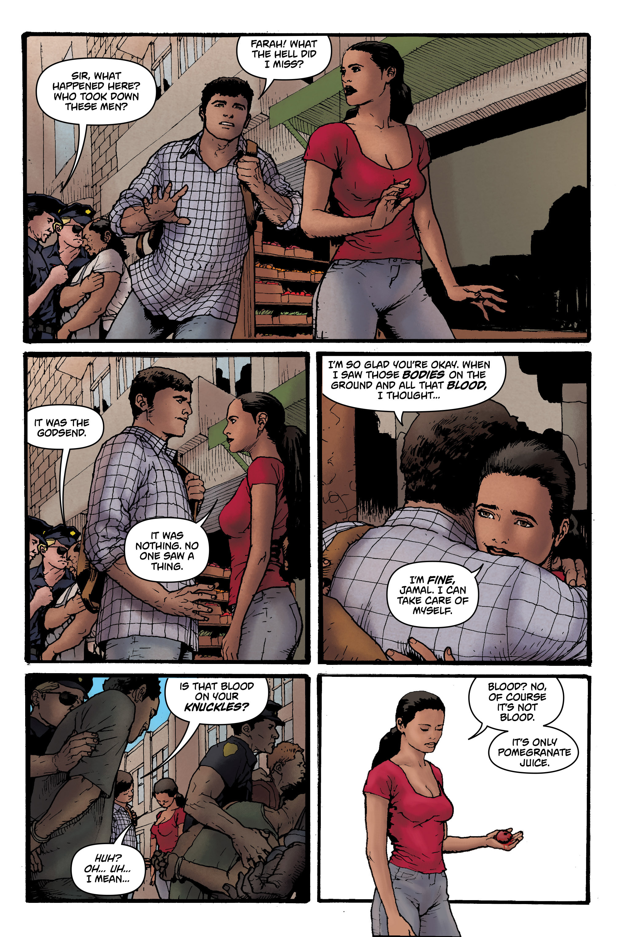 Read online Heroes Godsend comic -  Issue #1 - 22