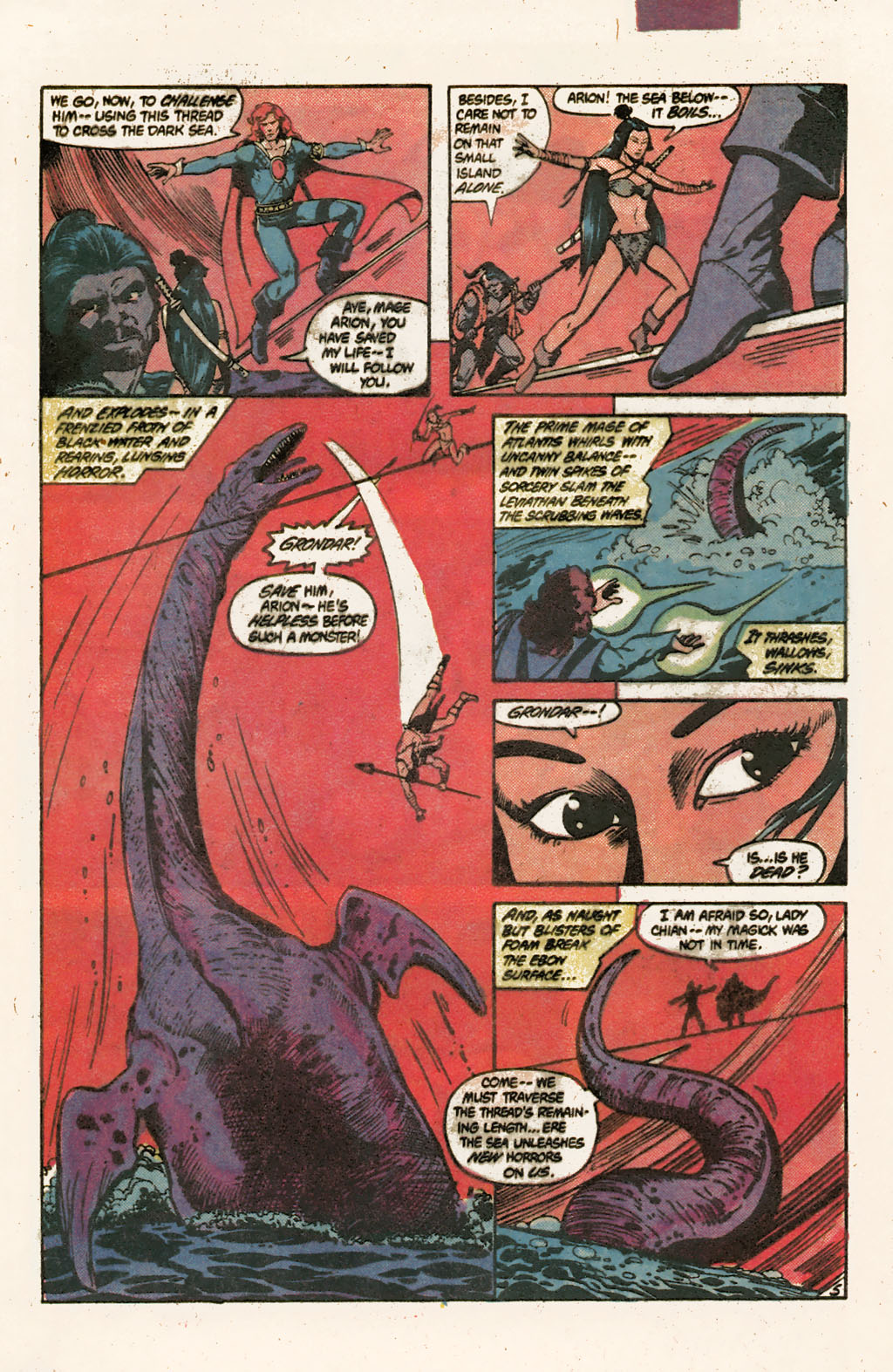 Read online Arion, Lord of Atlantis comic -  Issue #7 - 8