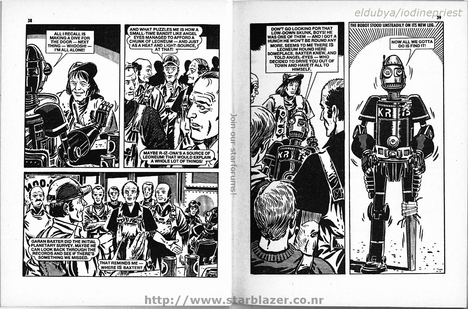 Read online Starblazer comic -  Issue #204 - 21