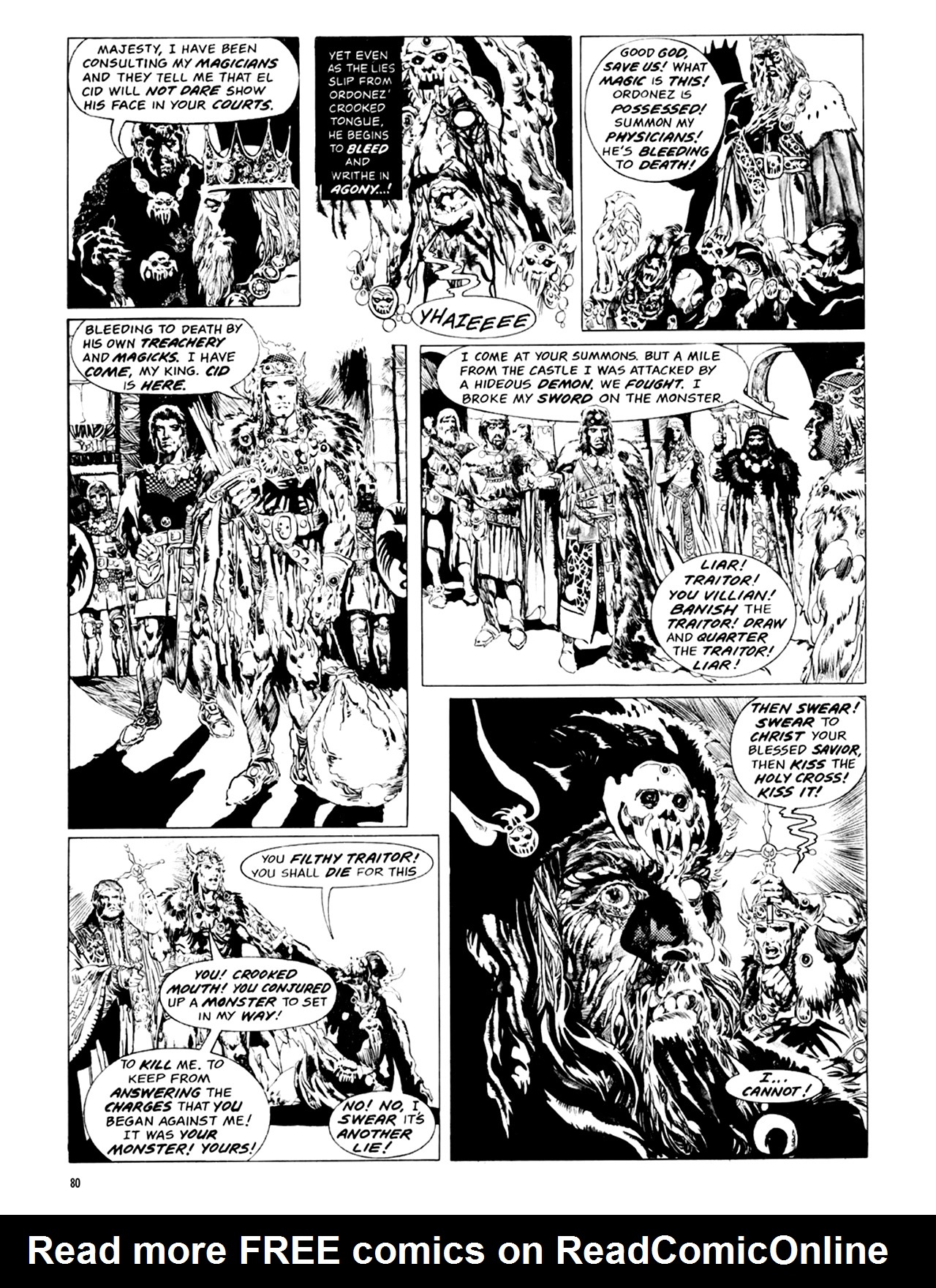 Read online Eerie Presents El Cid comic -  Issue # TPB - 80