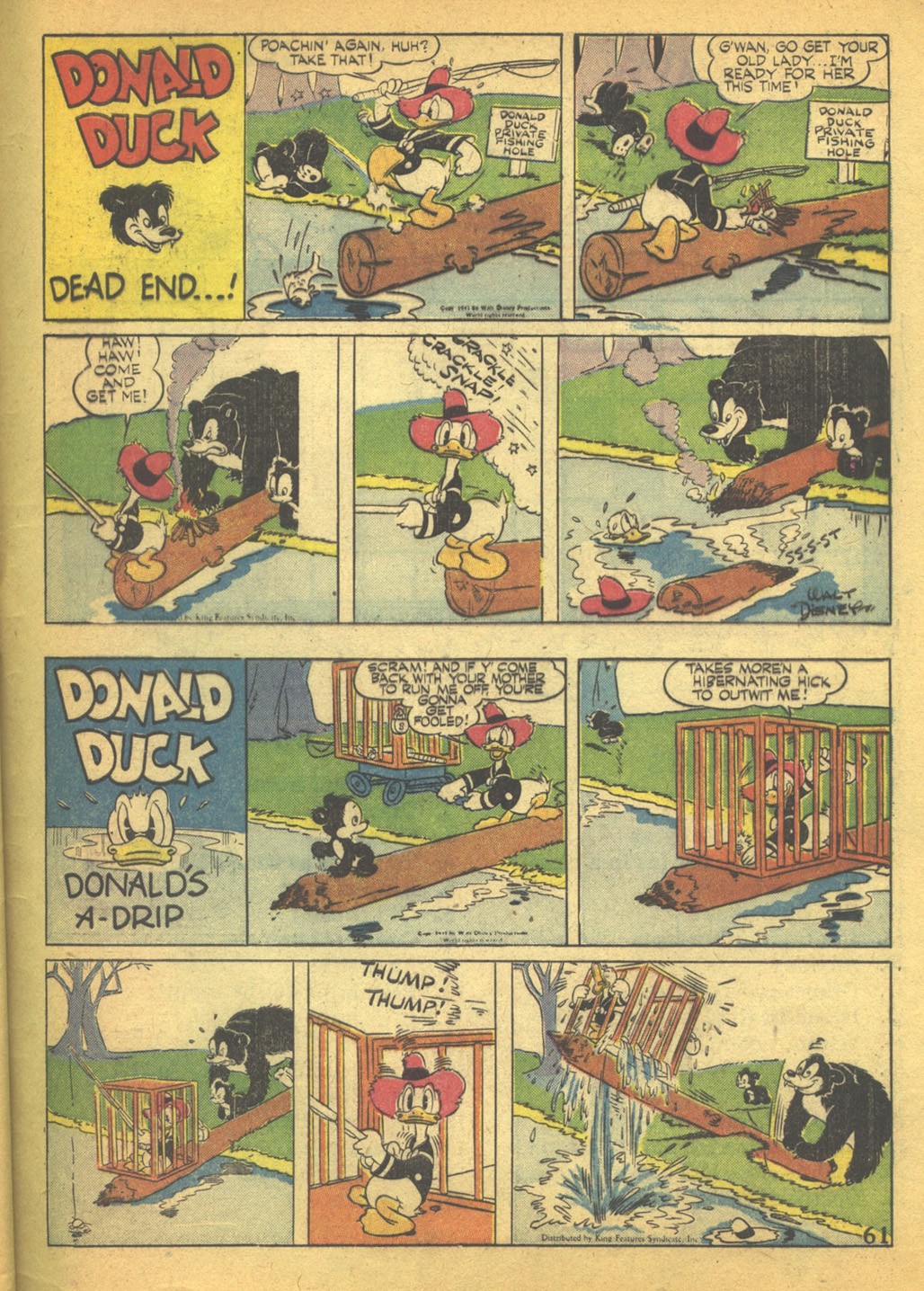 Read online Walt Disney's Comics and Stories comic -  Issue #37 - 63