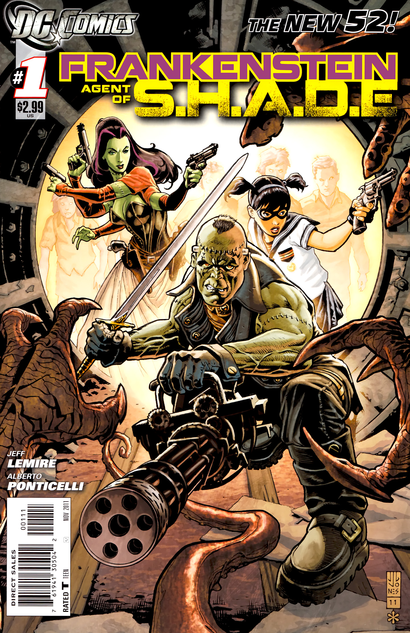 Read online Frankenstein, Agent of S.H.A.D.E. comic -  Issue #1 - 1