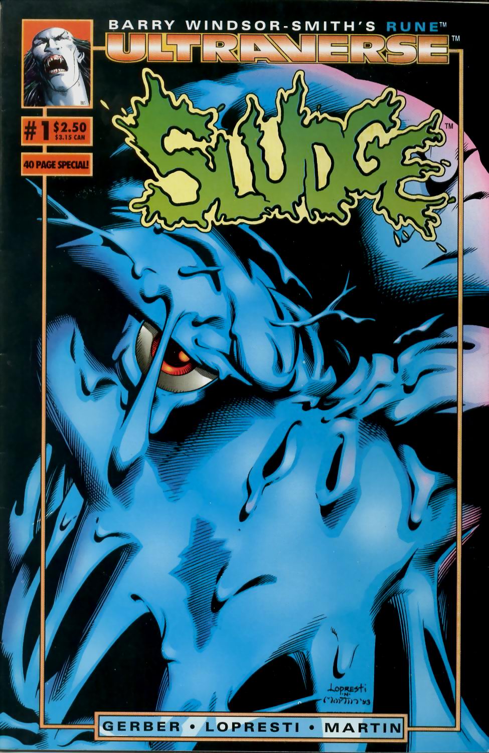 Read online Sludge comic -  Issue #1 - 1