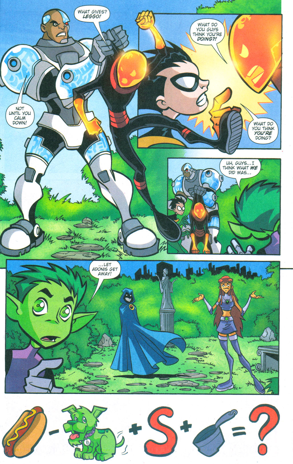 Read online Teen Titans Go! (2003) comic -  Issue #17 - 6