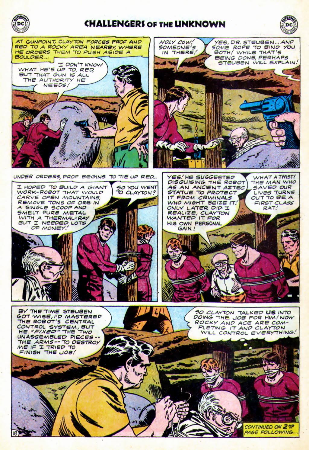 Read online Challengers of the Unknown (1958) comic -  Issue #31 - 24