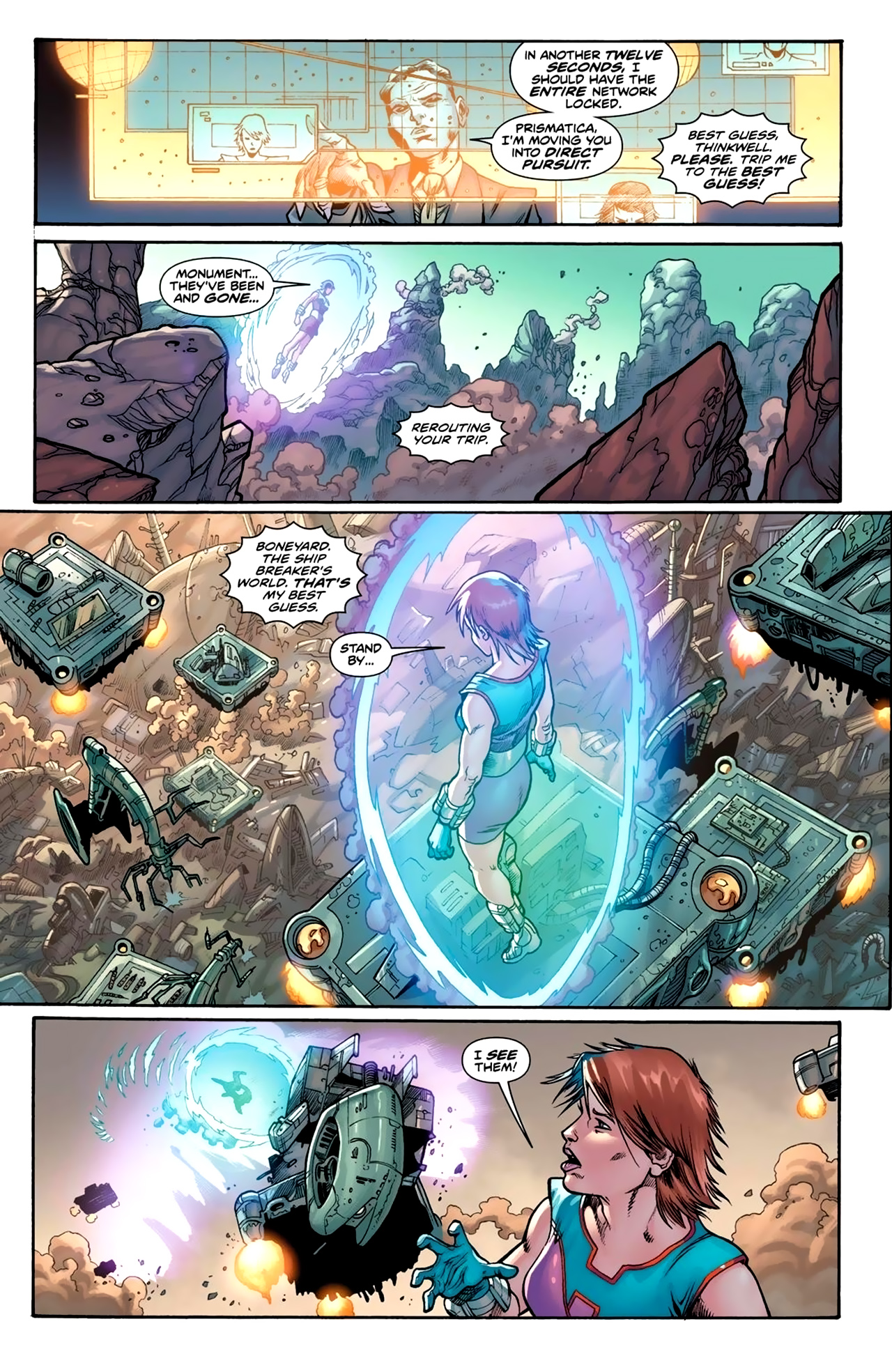 Read online The Hypernaturals comic -  Issue #3 - 12