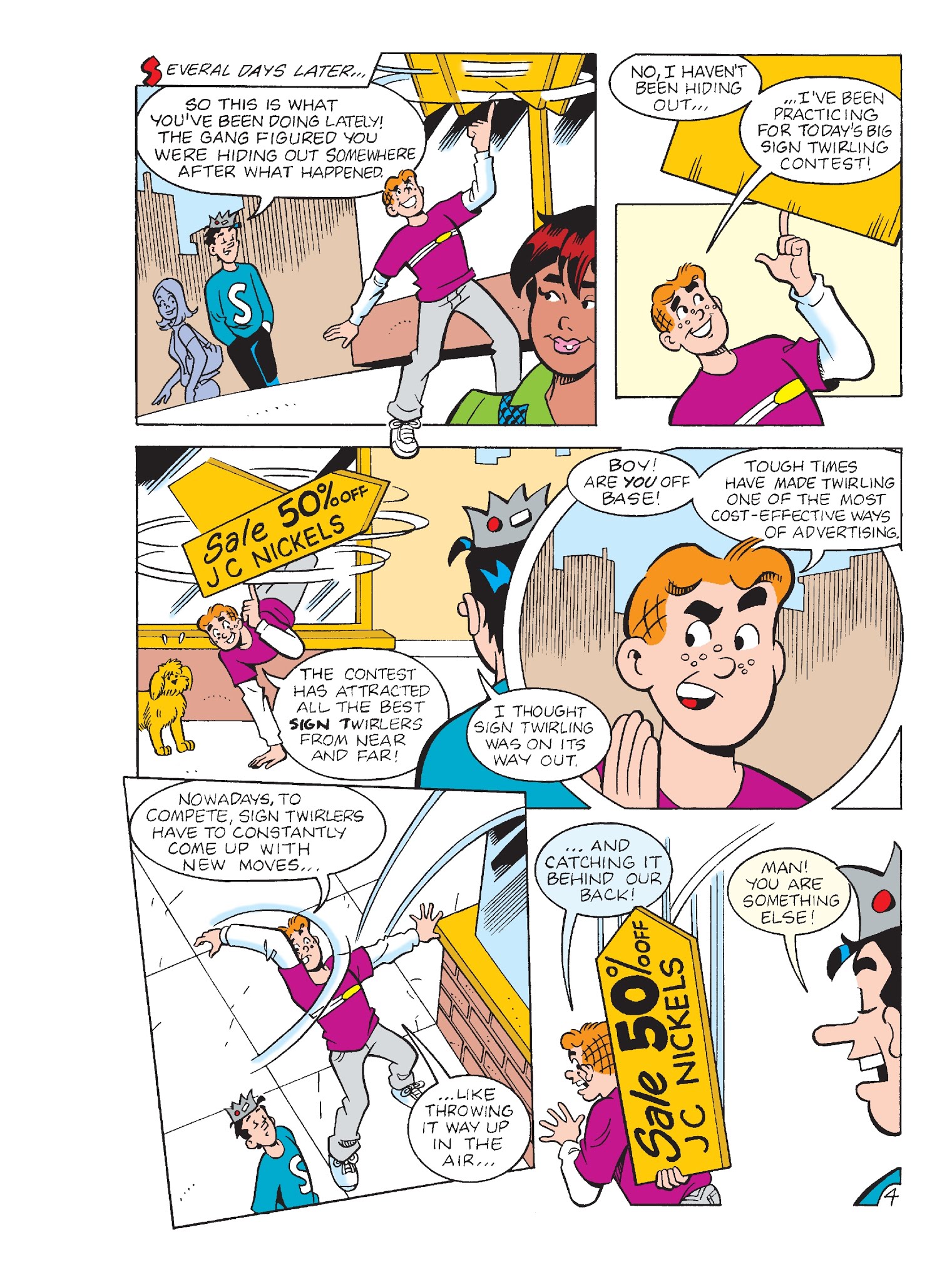 Read online Archie's Funhouse Double Digest comic -  Issue #28 - 100