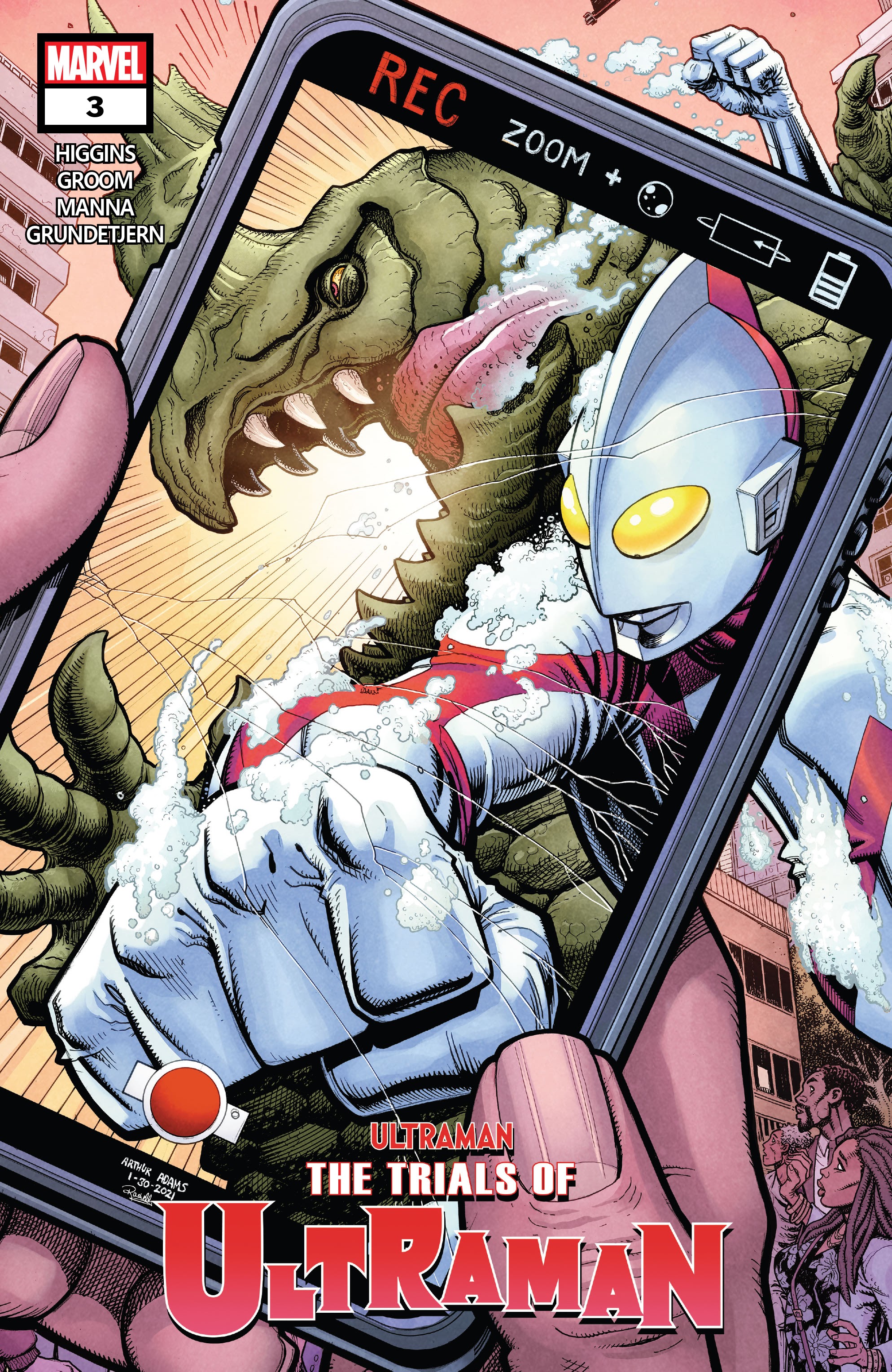Read online The Trials Of Ultraman comic -  Issue #3 - 1