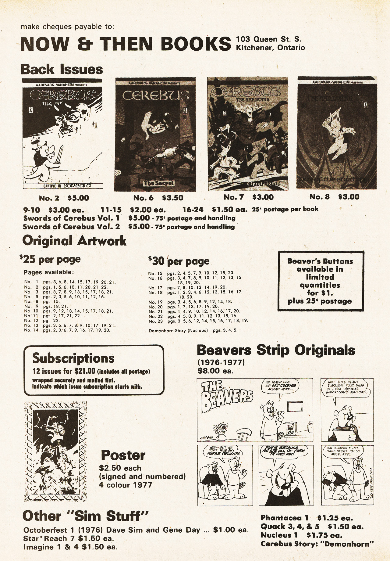 Read online Cerebus comic -  Issue #26 - 24