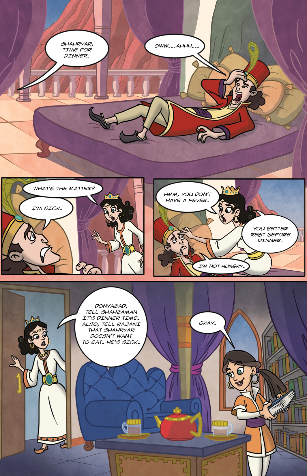 Read online 1001 Nights comic -  Issue #9 - 3