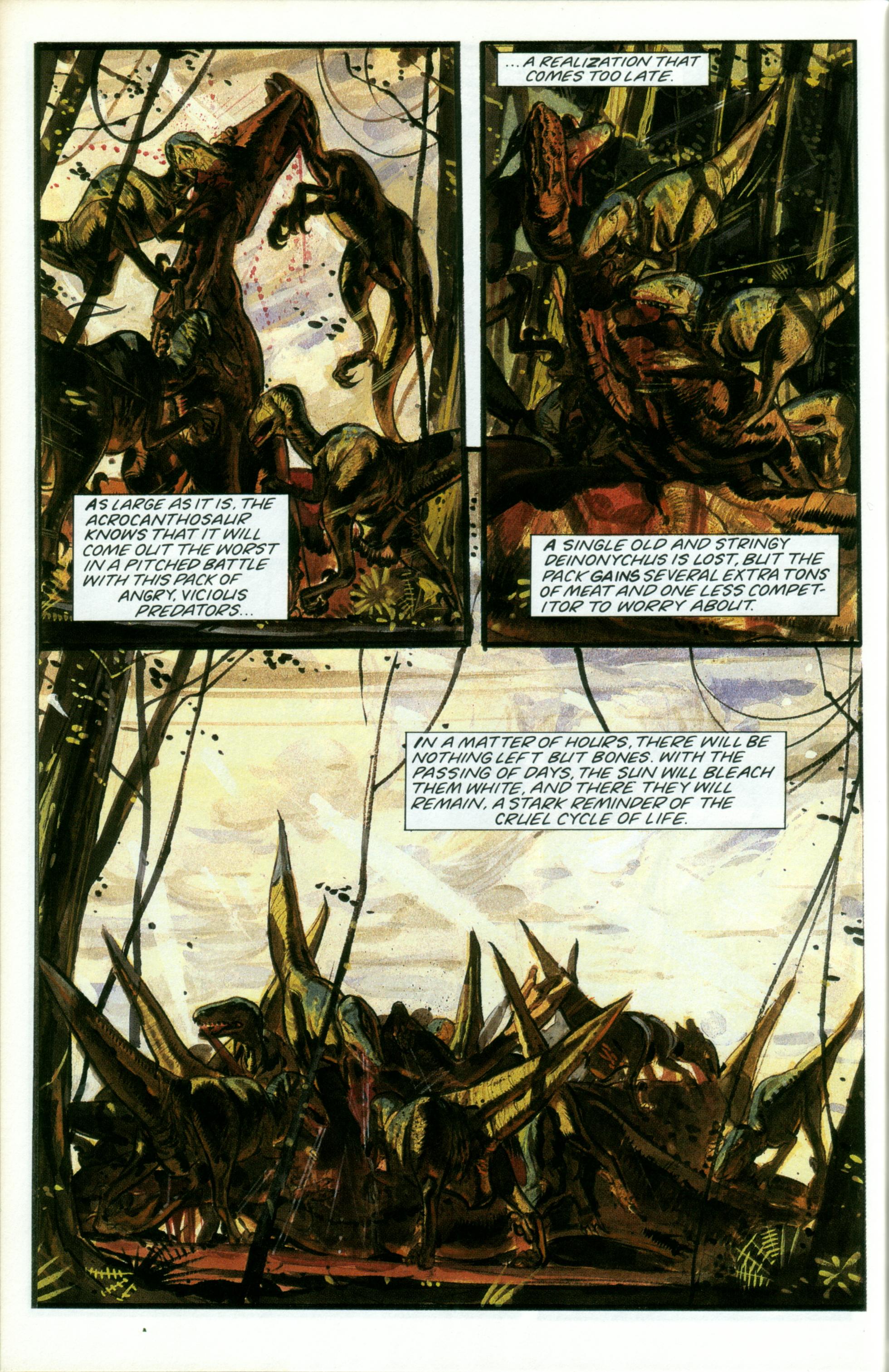 Read online Dinosaurs, A Celebration comic -  Issue #1 - 39